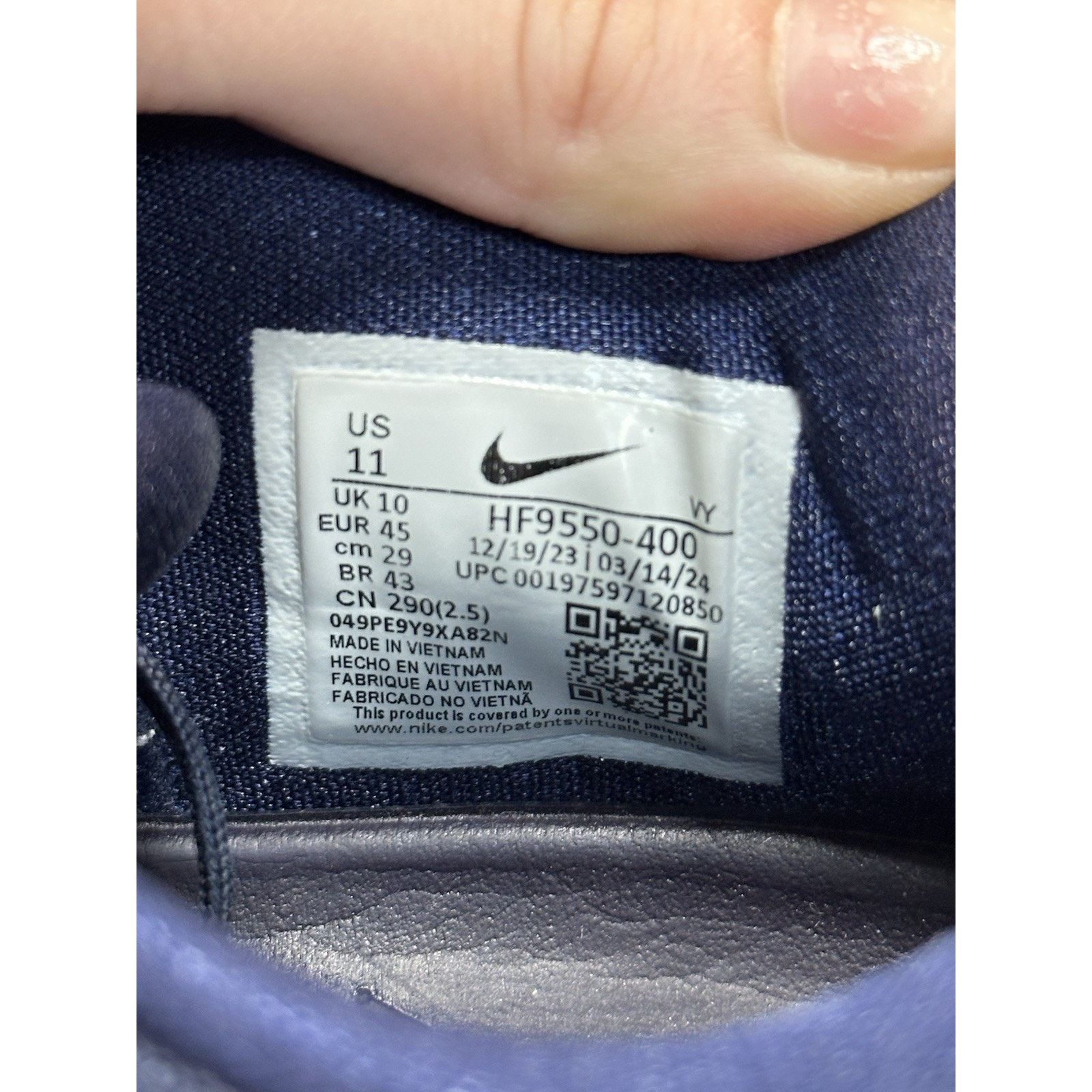 Nike Nike Kobe 8 Protro College Navy - Size 11 Size US 11 / EU 44 - 7 Thumbnail