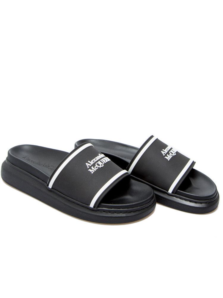 Alexander McQueen o1y1024 Sandals In Black Size US 8 / EU 41 - 1 Thumbnail