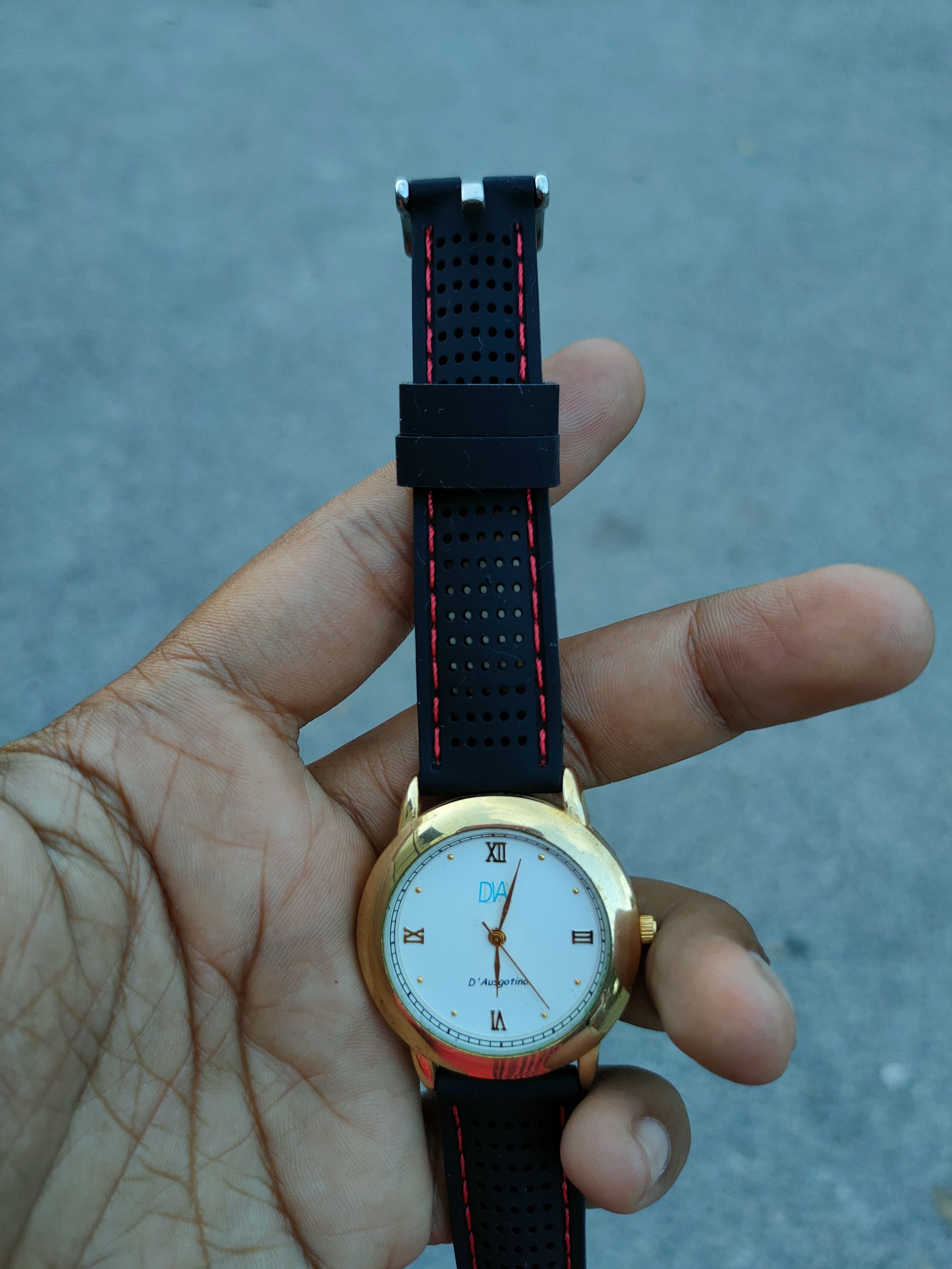 Japanese Brand × Vintage D'Ausgotino designer gold japan watch Size ONE SIZE - 4 Thumbnail