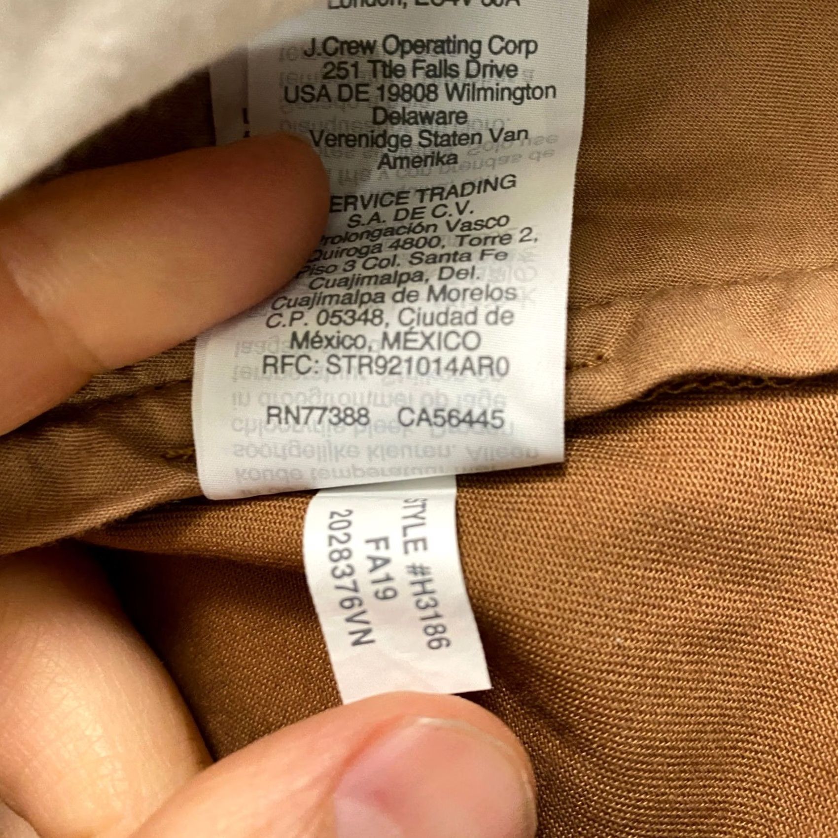 J.Crew J.Crew Chino Pants Mens 33x32 Flex Straight Fit Brown Casual Workwear Chino Regular 33 Mens Brown Straight Fit Size US 33 - 5 Thumbnail