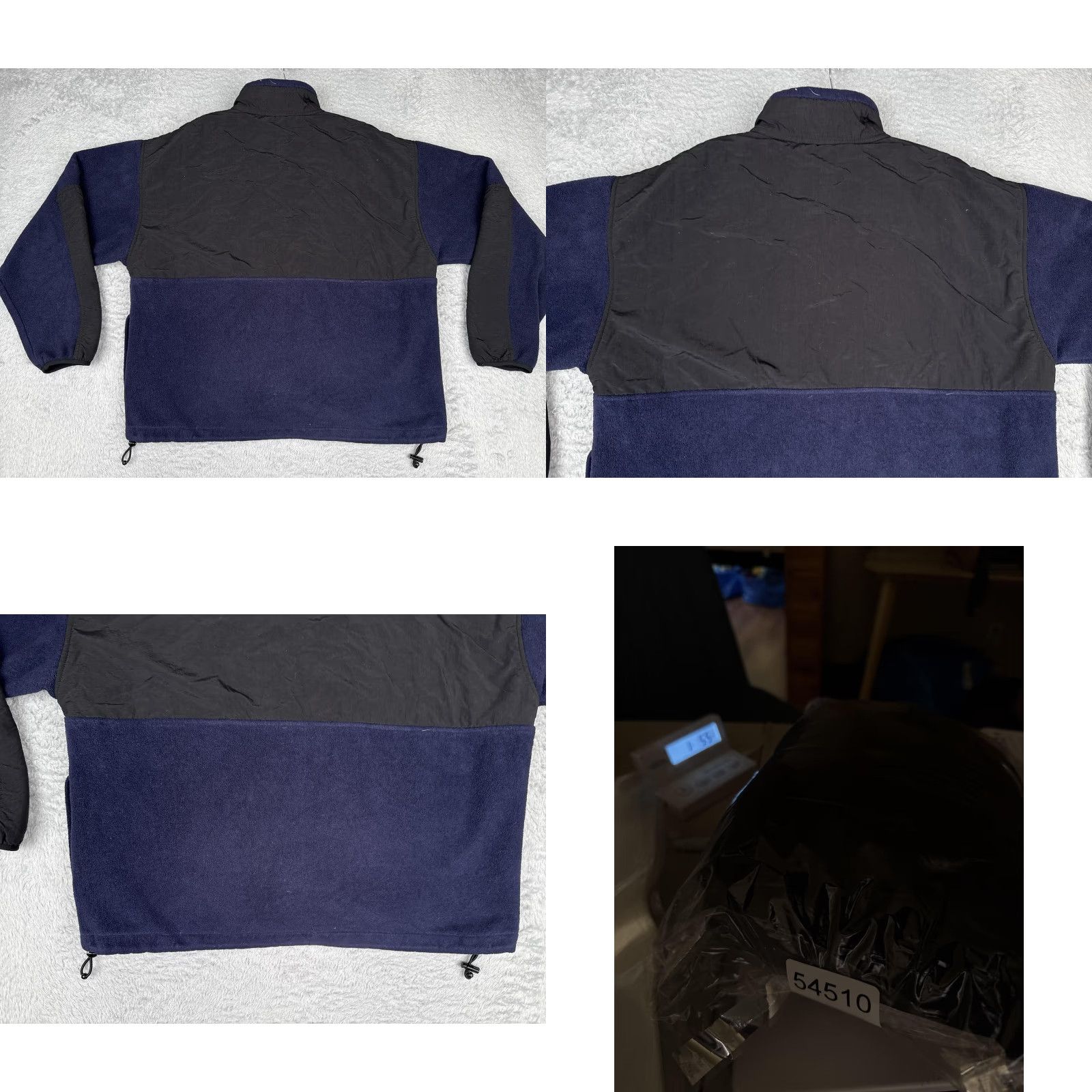 Timberland Timberland Weathergear Jacket Mens Large Blue Black Fleece Full Zip Outdoor Size US L / EU 52-54 / 3 - 9 Thumbnail