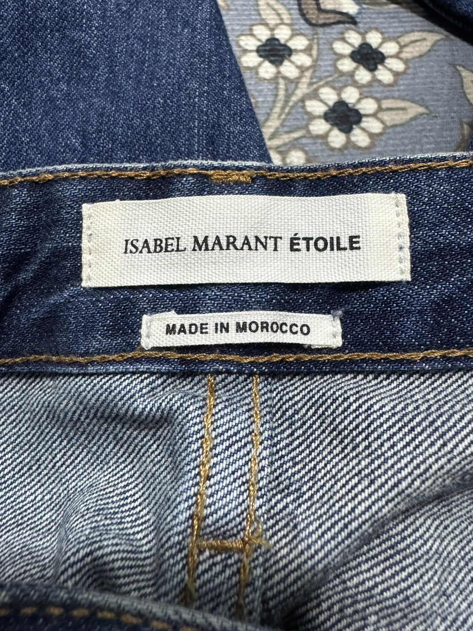 Beauty Beast × Isabel Marant × Isabel Marant Etoile Isabel Marant Etoile Liner High Rise Jeans Slim Fit Size 32" / US 10 / IT 46 - 3 Thumbnail