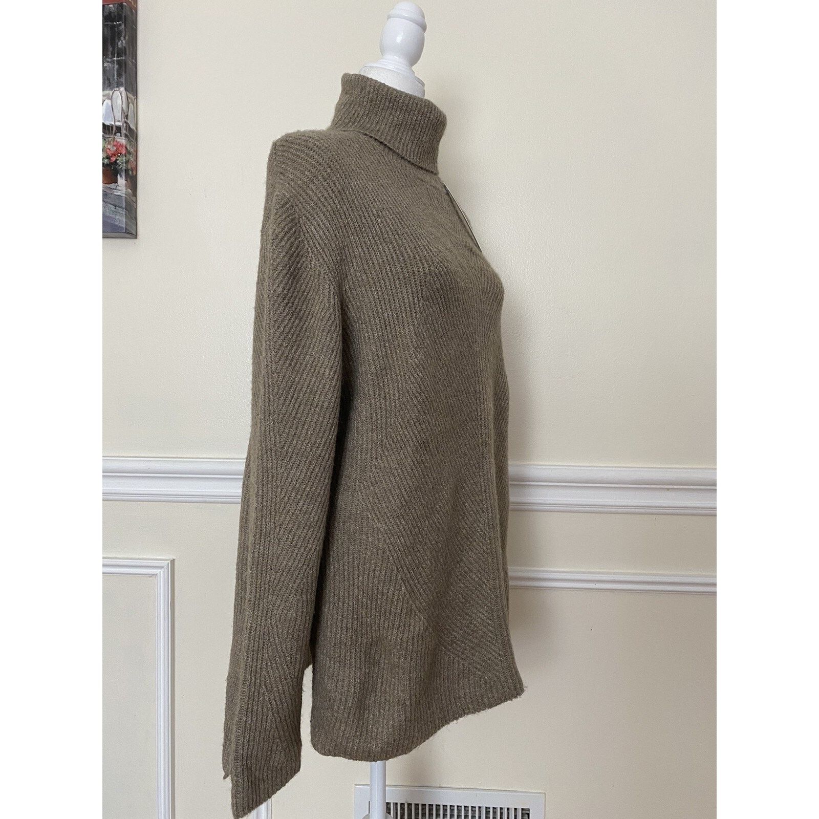 & Other Stories Sweet Romeo Abstract sweater heather Latte size L A003535 Size L / US 10 / IT 46 - 3 Thumbnail
