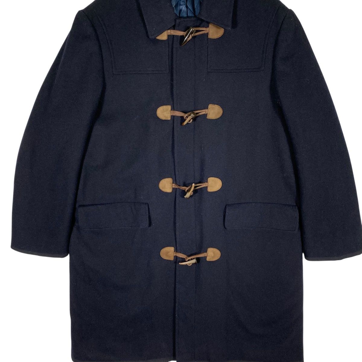 Polo Ralph Lauren × RRL Ralph Lauren × Ralph Lauren Vintage Ralph Lauren Wool Hoodie Toggle Coat L/XL Size Size L / US 10 / IT 46 - 4 Thumbnail