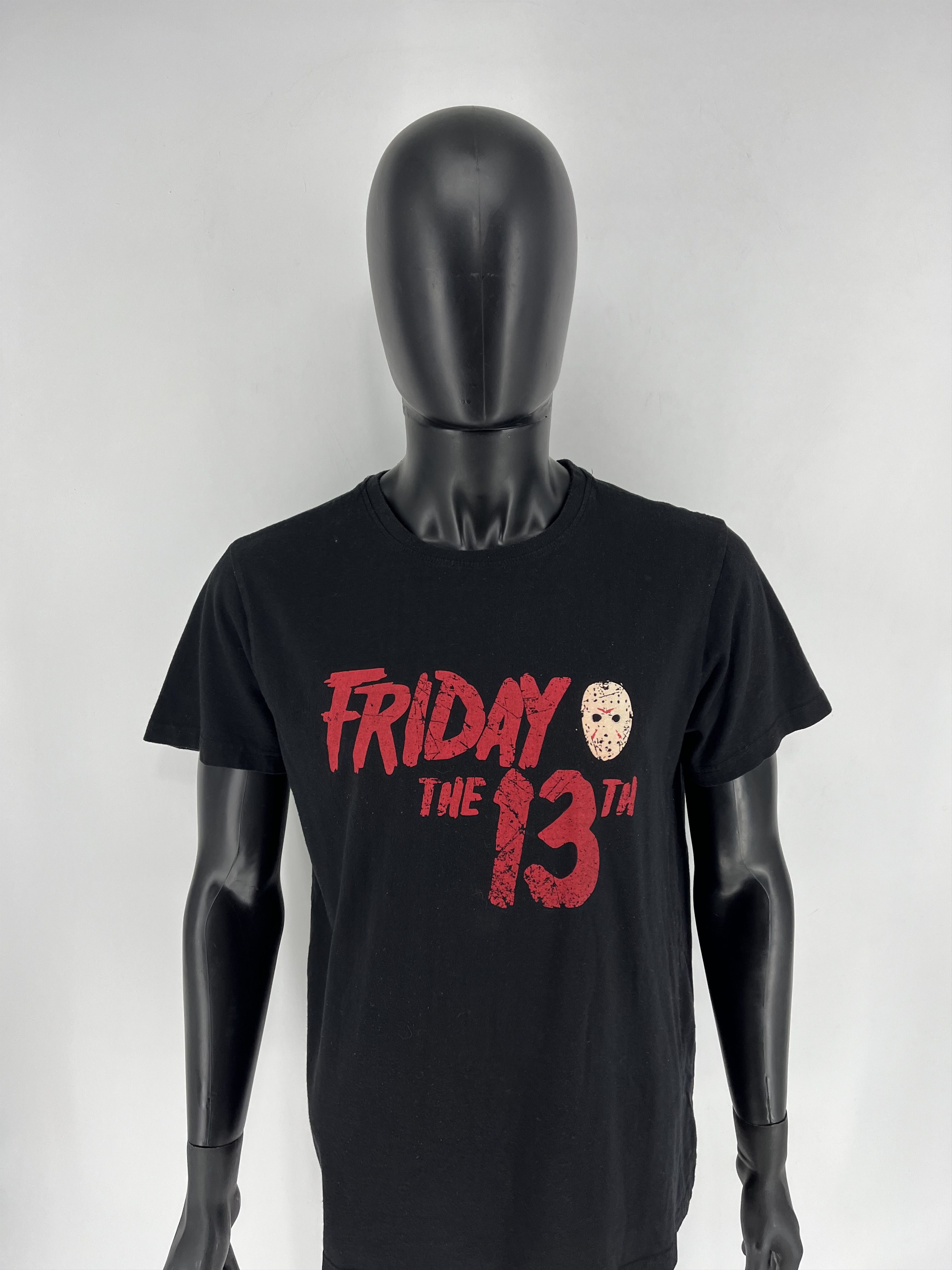 Vintage Friday The 13th Jason Voorhees I Love Friday HorrorMovie Tee Size US XL / EU 56 / 4 - 6 Thumbnail