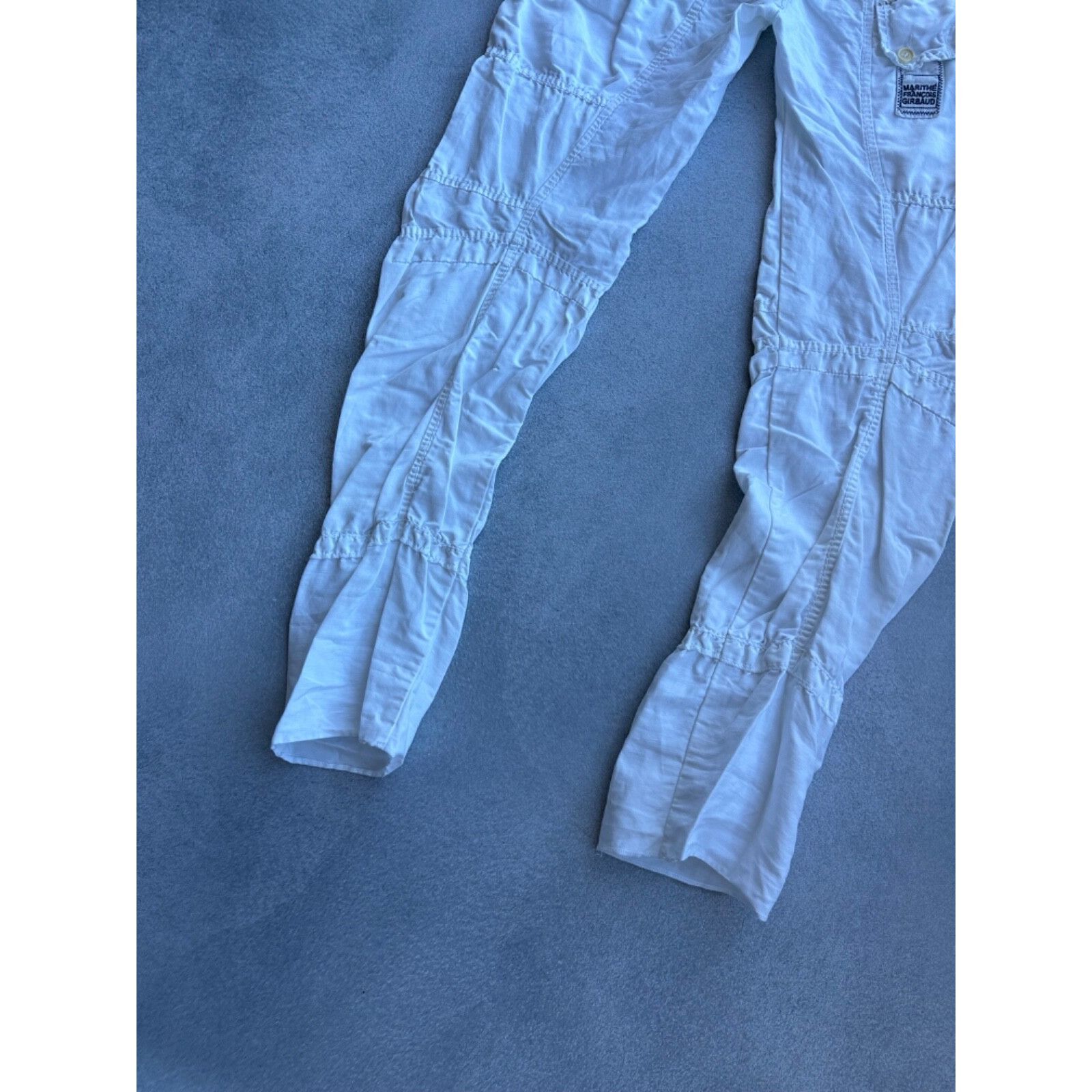 Marithe + Francois Girbaud VTG Marithe Francois Girbaud Woman Linen Pants Size 29" - 3 Thumbnail