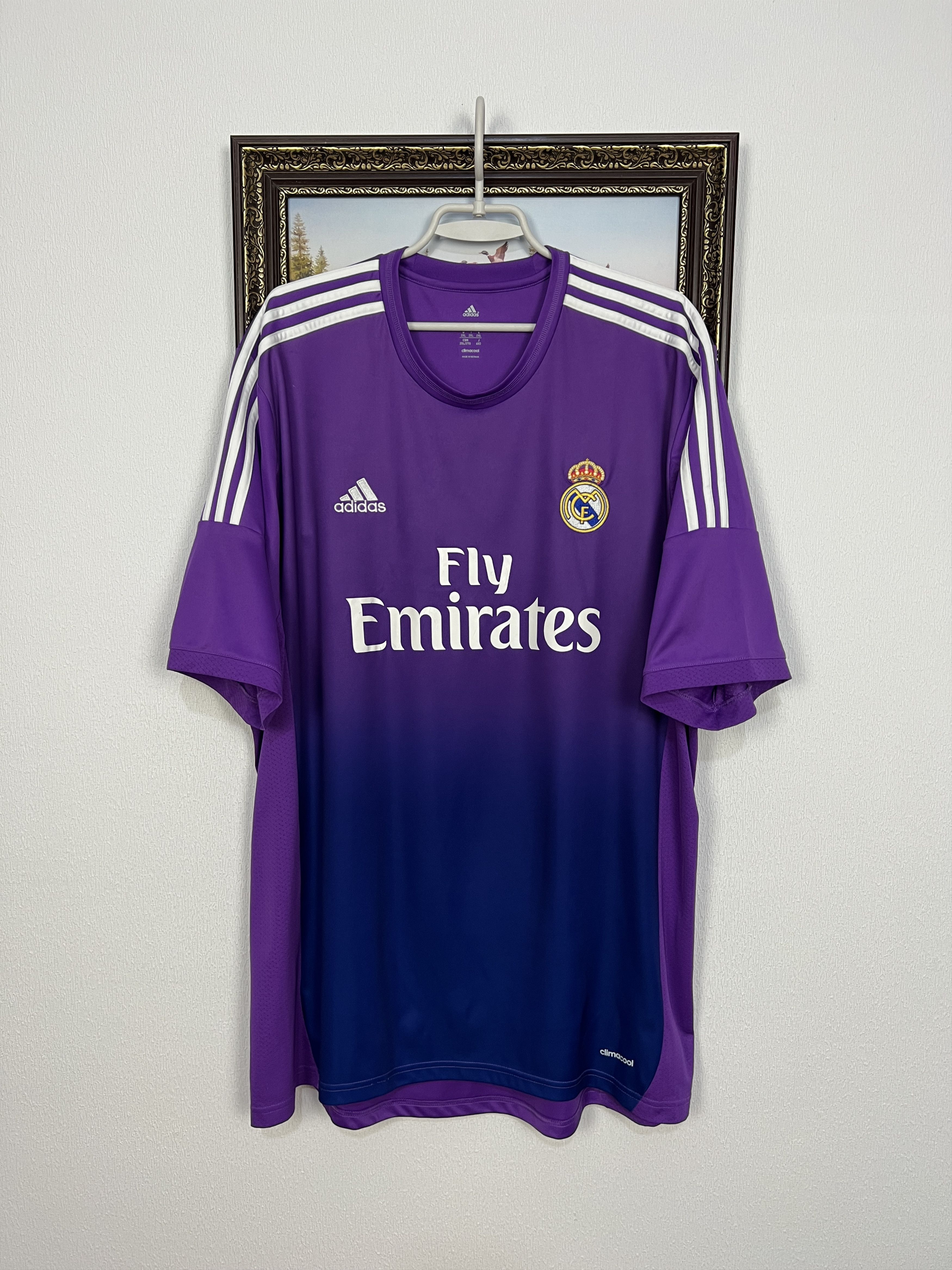 Adidas Real Madrid Goalkeeper football shirt 2013 Soccer Adidas Size US XXL / EU 58 / 5 - 1 Thumbnail