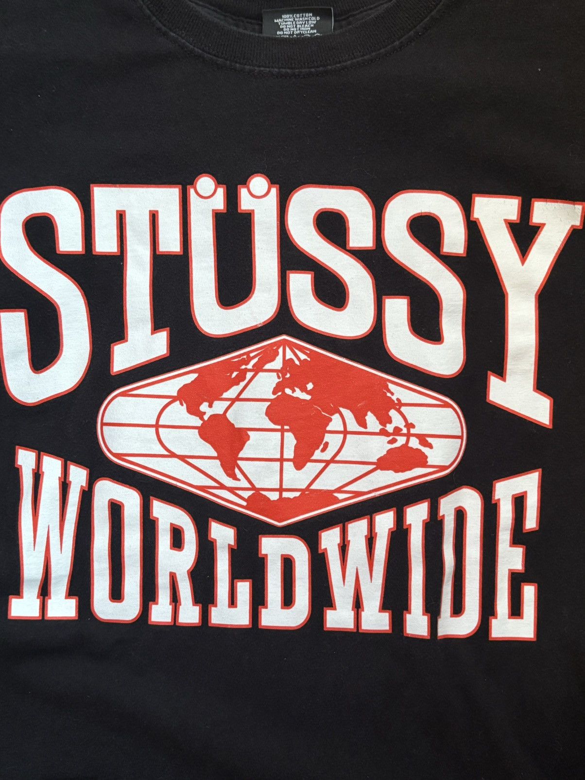 Stussy STUSSY WORLDWIDE T SHIRT Size US M / EU 48-50 / 2 - 2 Thumbnail