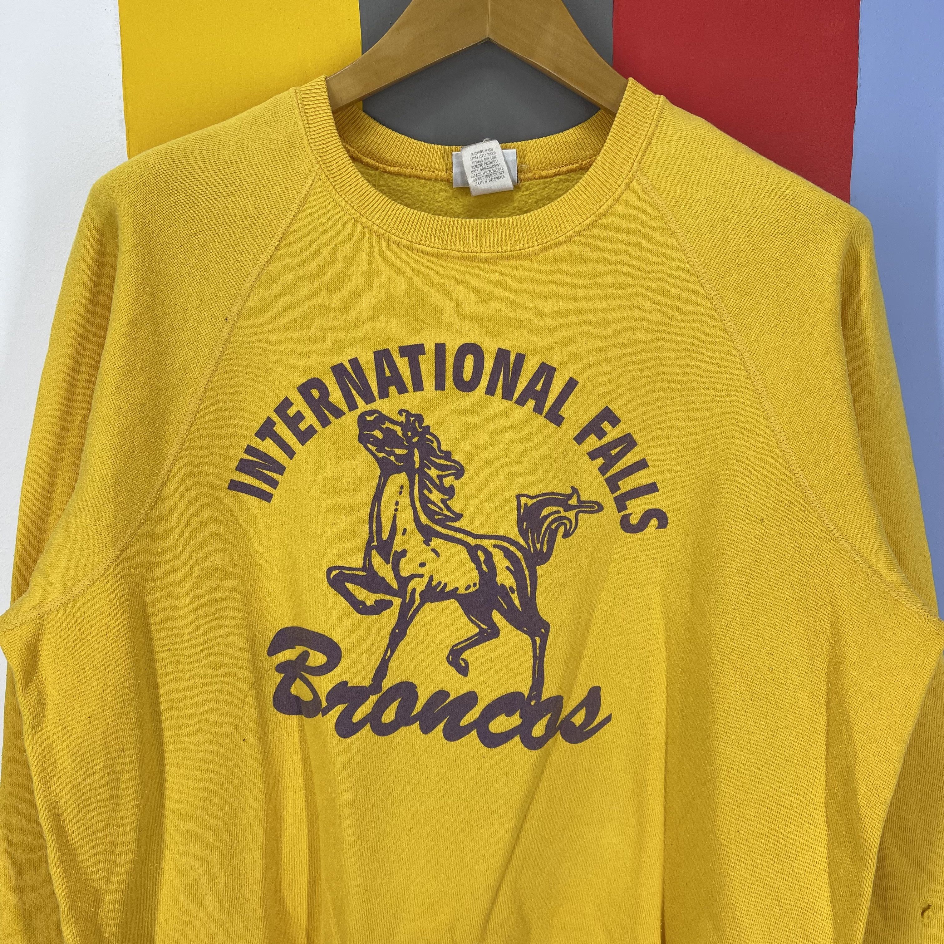 Lee 90s INTERNATIONAL FALLS BRONCOS by LEE Sweatshirt #1254/AR Size US L / EU 52-54 / 3 - 2 Thumbnail