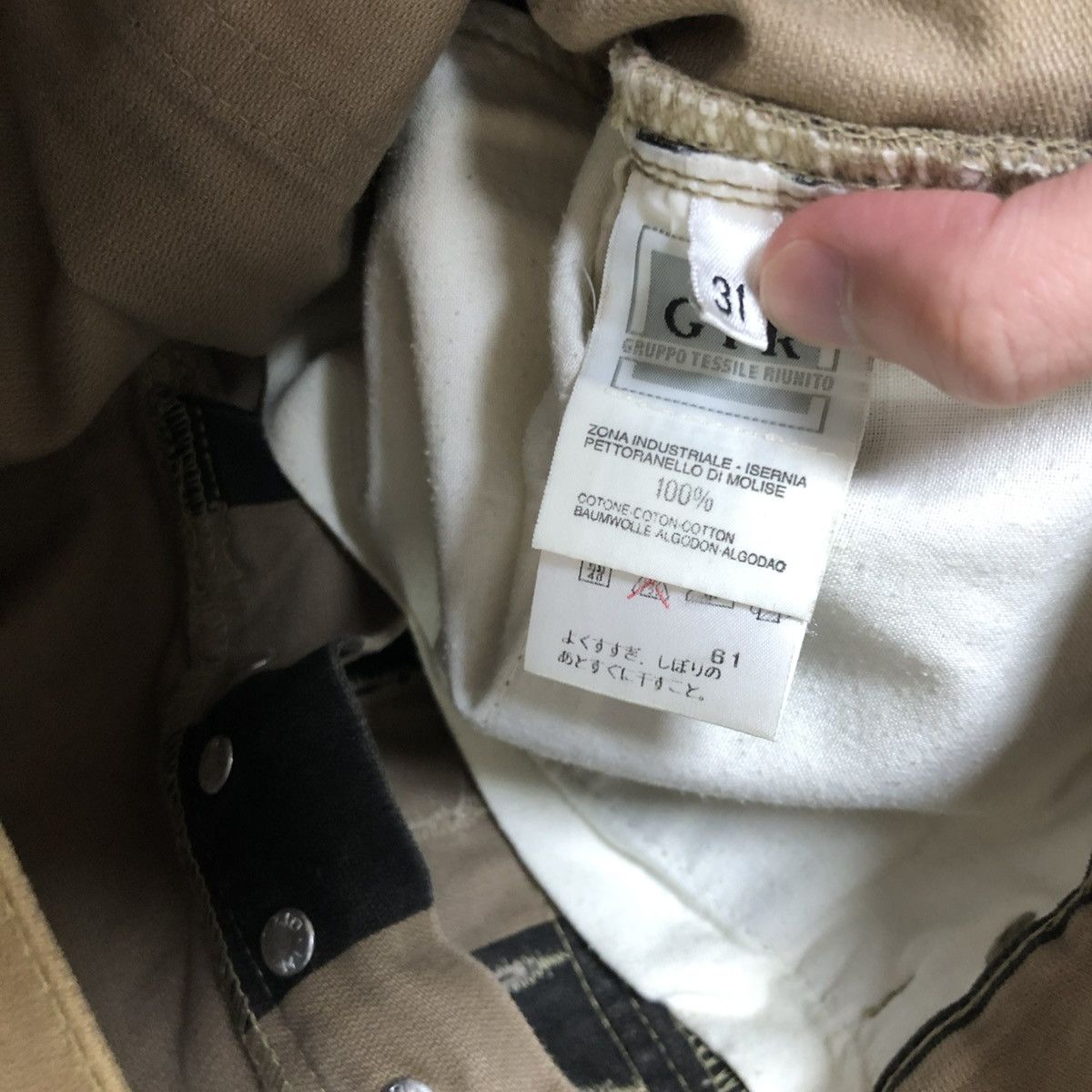 Helmut Lang 96AW PRISONER JEAN Size US 31 - 7 Thumbnail