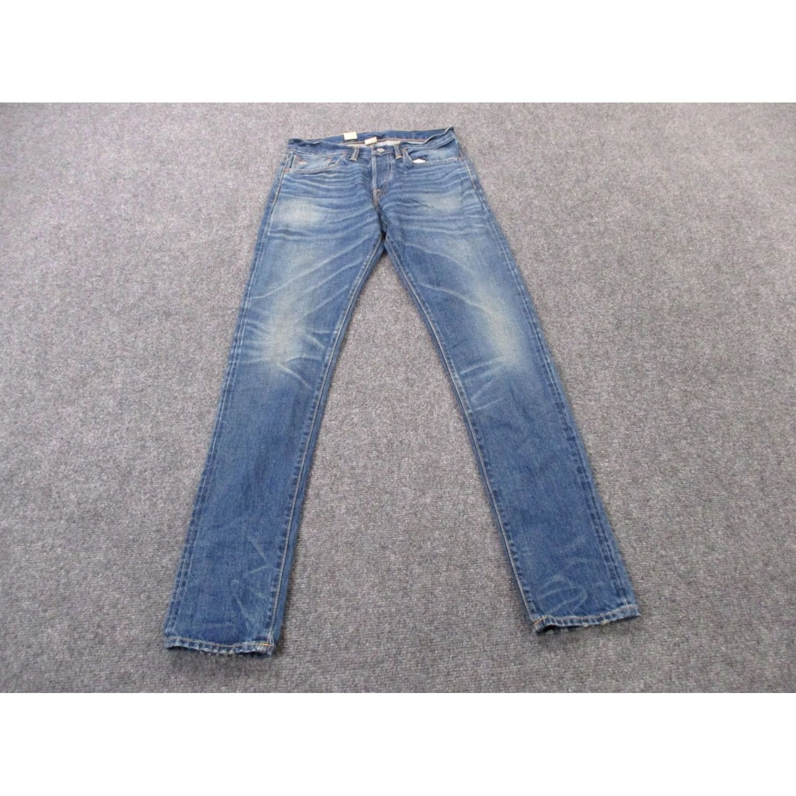 Vintage RRL Jeans Men 28 X 32 Denim Slim Fit Japan Selvedge NEW Category: Jeans, Regular Fit, Blue, Cotton, Denim, 28x32, JSBRL, Mens Size US 28 / EU 44 - 2 Thumbnail