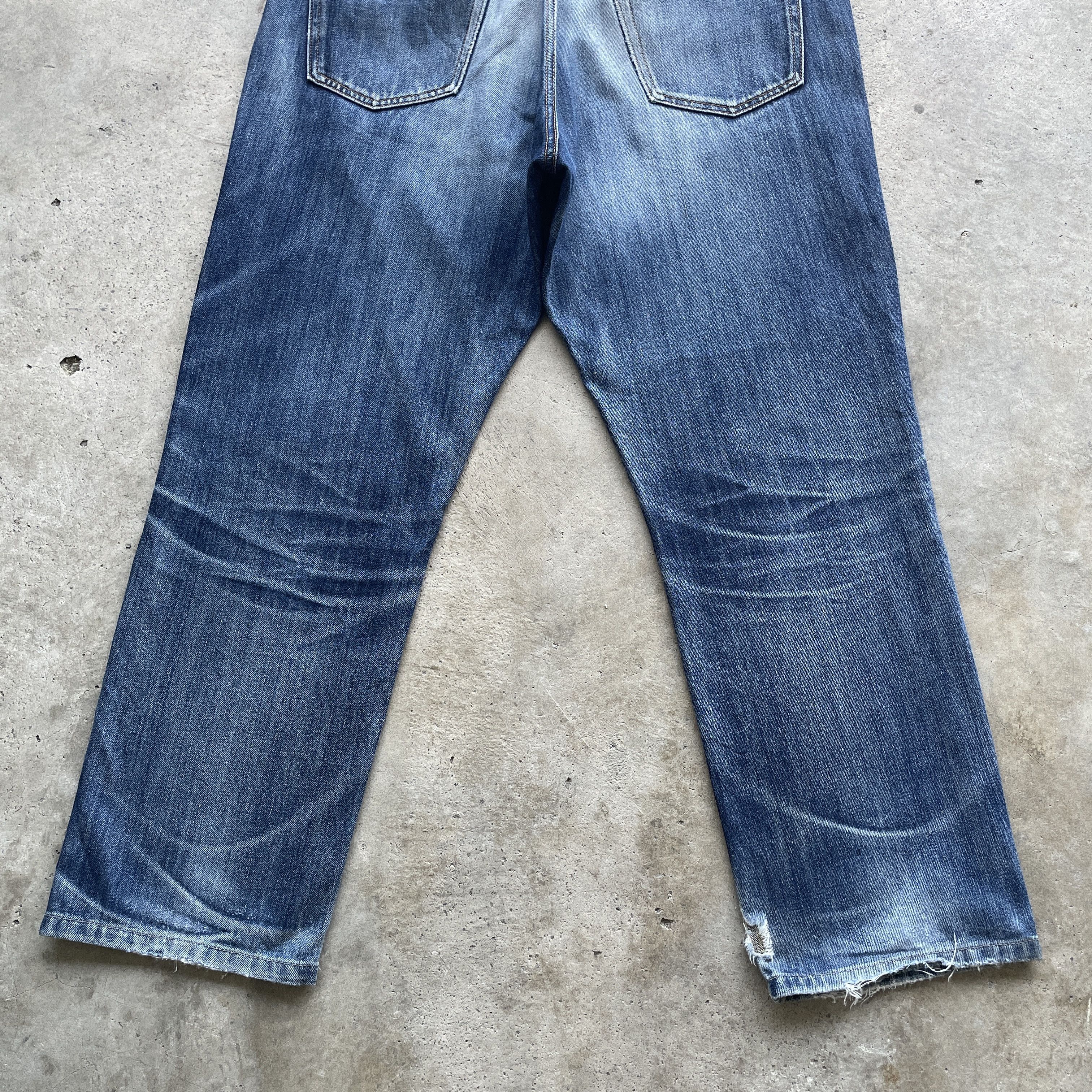 Japanese Brand VINTAGE JAPANESE FADED DISTRESSED JEANS PANTS DENIM W38 Size US 38 / EU 54 - 9 Thumbnail
