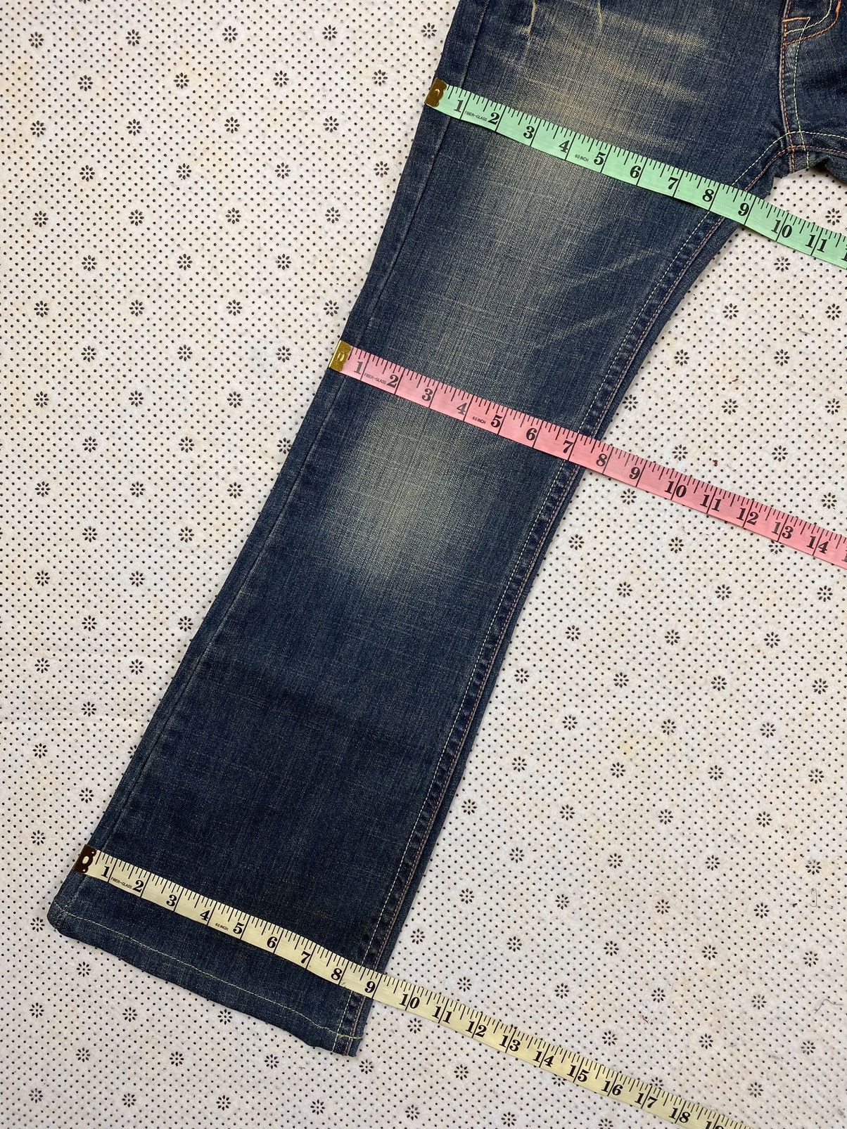 Hysteric Glamour × Japanese Brand Stylish Jeans By A.N.L denim Size 30" / US 8 / IT 44 - 6 Thumbnail
