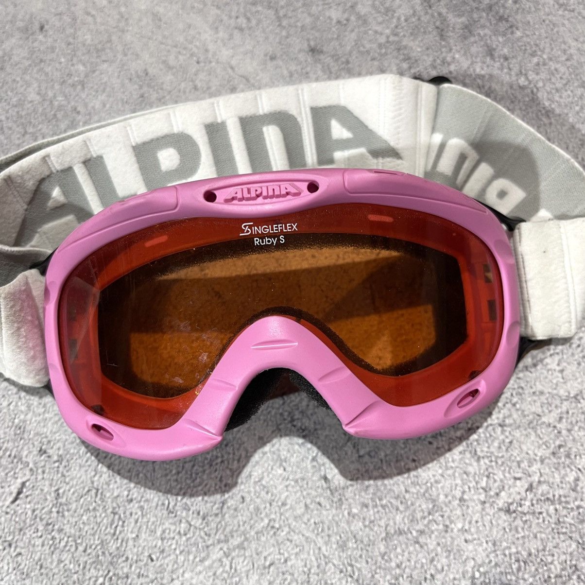 Vintage Alpina Y2K Vintage Pink Ski Mask Size ONE SIZE - 2 Thumbnail