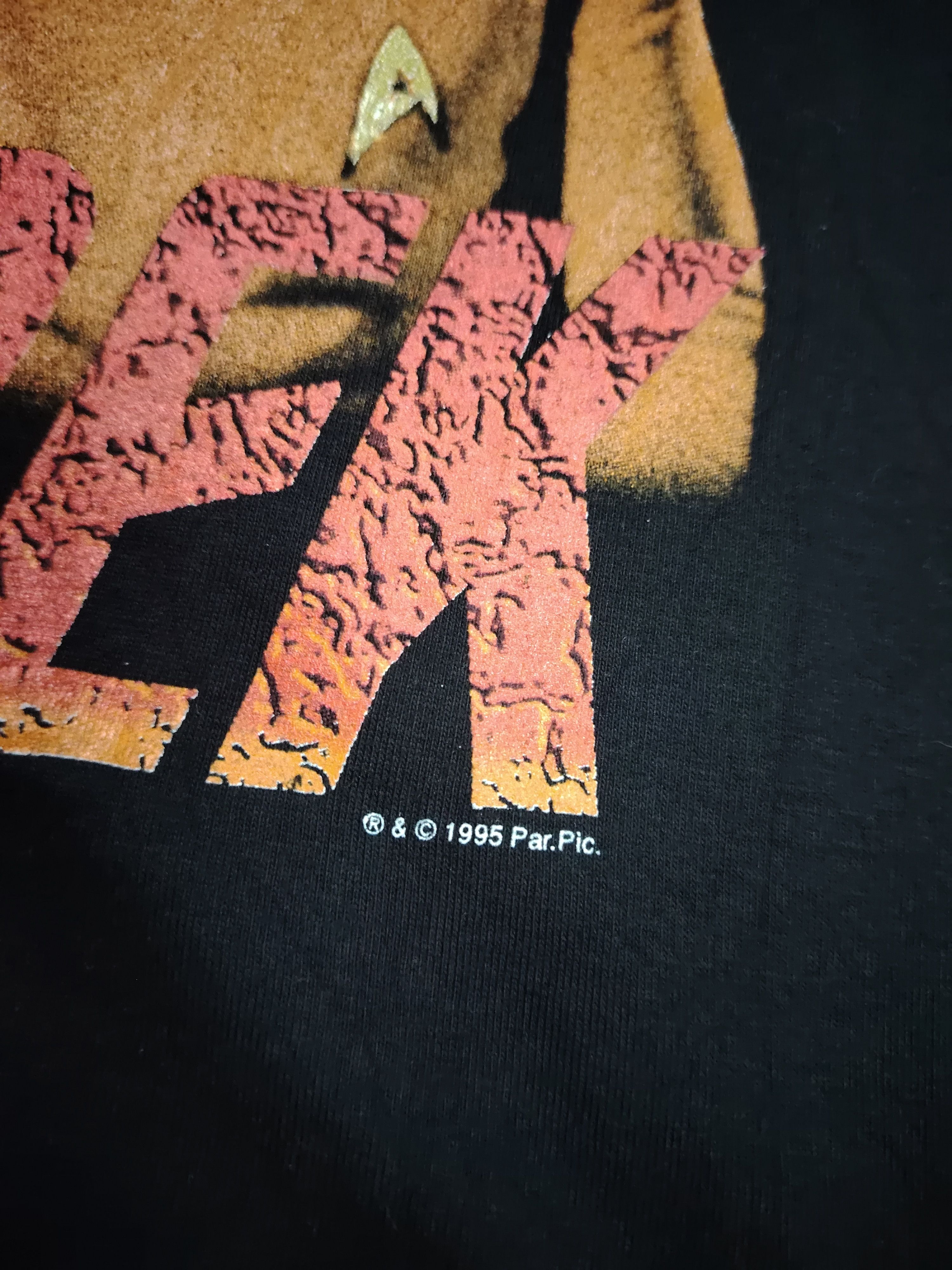 Vintage Vintage 90s Star Trek T Shirt Size US L / EU 52-54 / 3 - 3 Thumbnail