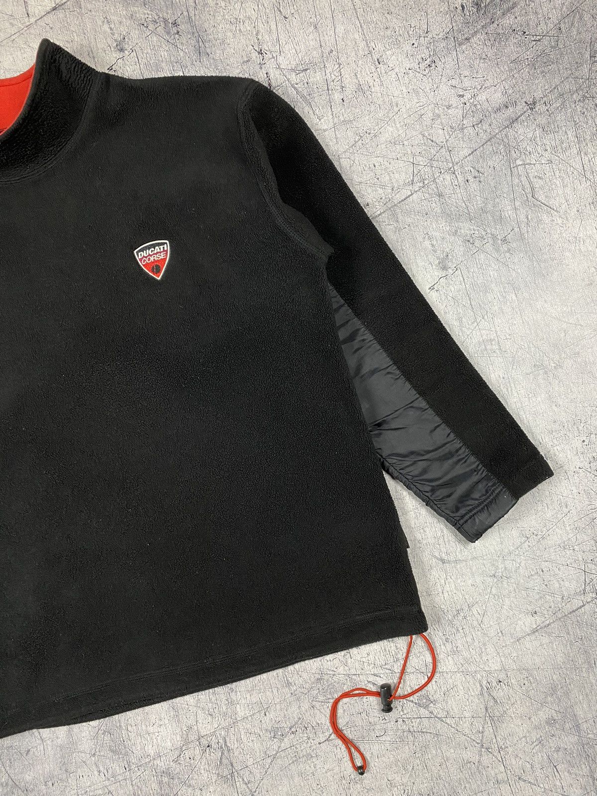 Ducati × Vintage Vintage Ducati Corse Racing Super Bike Fleece Bomber Size US L / EU 52-54 / 3 - 4 Thumbnail