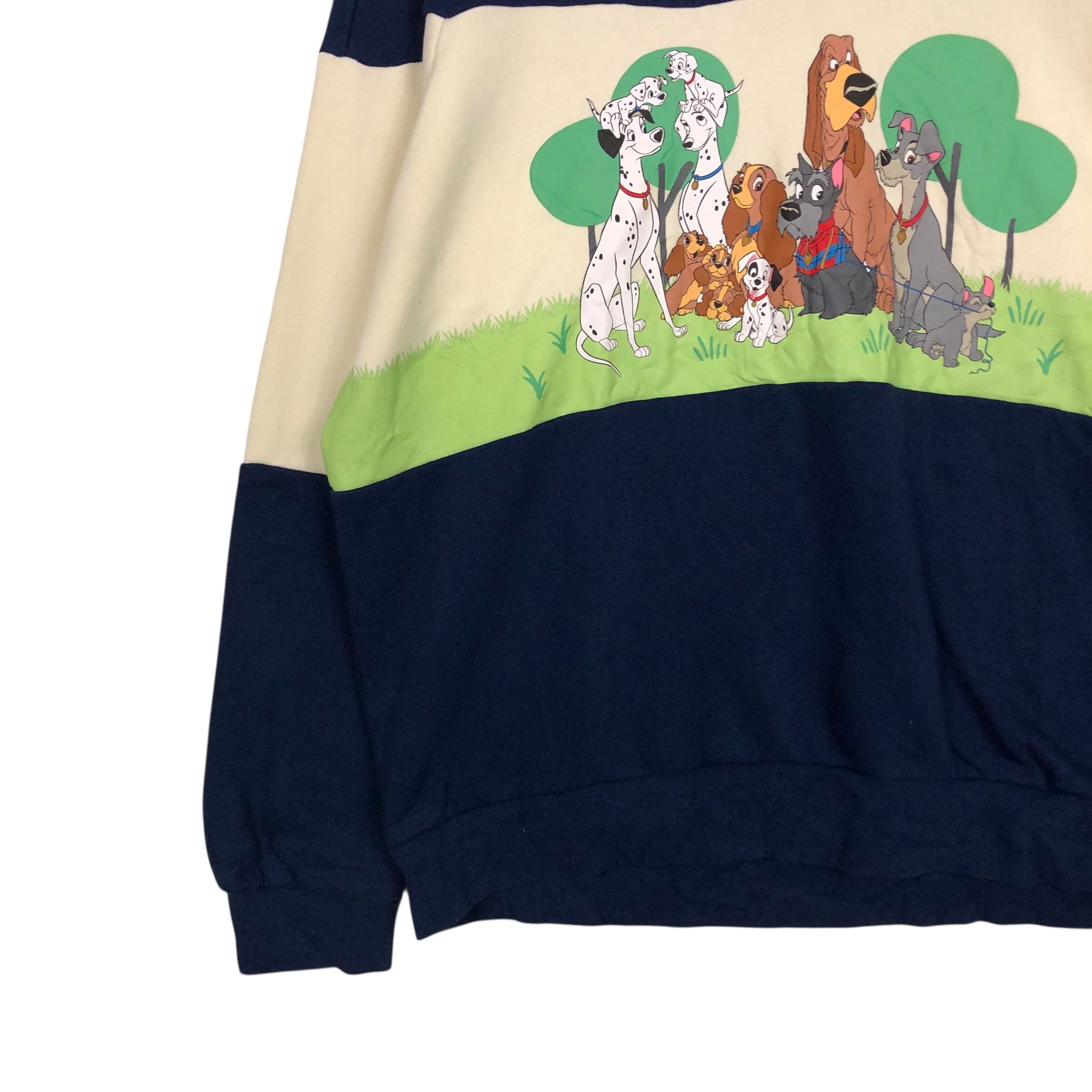 Japanese Brand 📌Vintage Sweatshirt Disney Dogs Big Logo Cartoon Size US M / EU 48-50 / 2 - 5 Thumbnail
