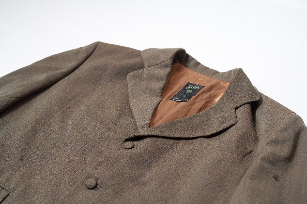 Jean Paul Gaultier Jean Paul Gaultier Vintage Wool Mens Blazer Size 52R - 5 Thumbnail