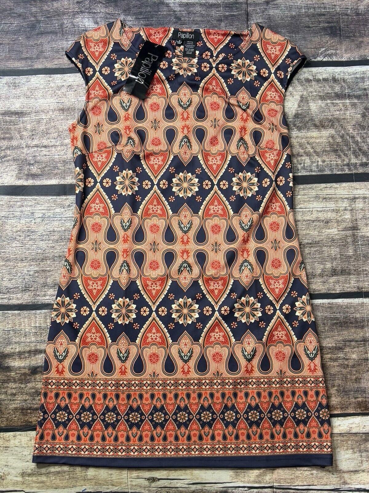 Nordstrom Papillon Dress Women's Small Geometric Liquid Knit Nordstrom Size S / US 4 / IT 40 - 1 Thumbnail