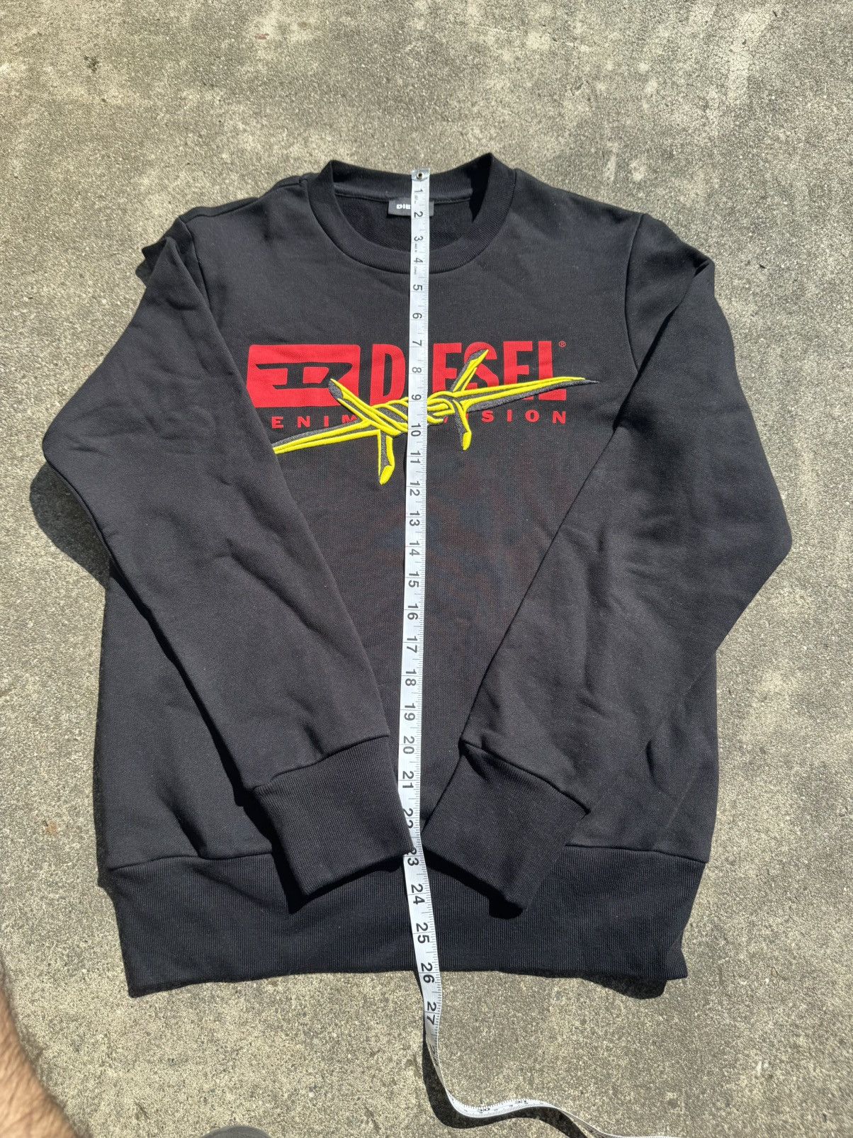 Diesel Diesel Sweatshirt Black Size US S / EU 44-46 / 1 - 2 Thumbnail