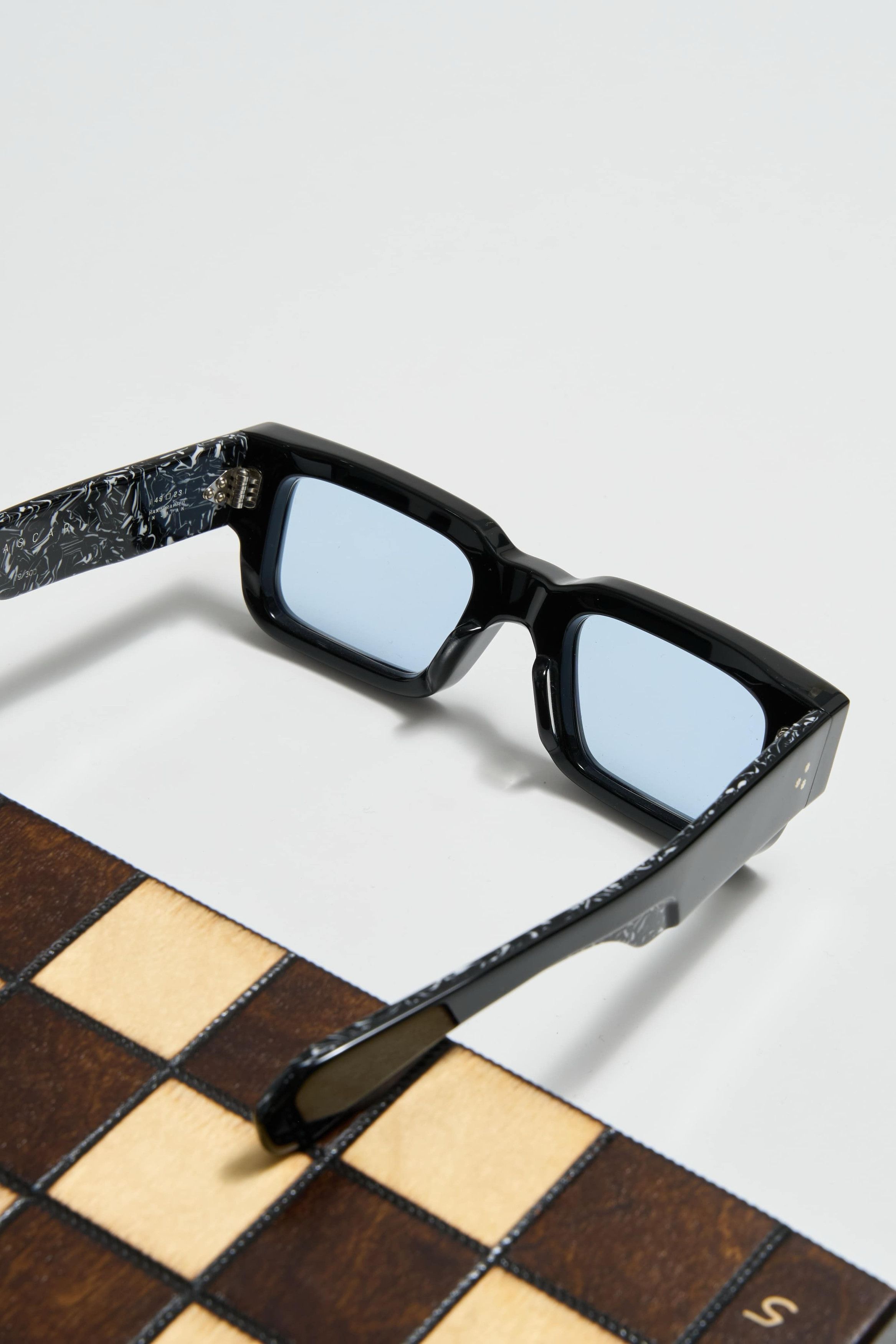 Jacques Marie Mage JACQUES MARIE MAGE ASCARI NERO SUNGLASSES Size ONE SIZE - 5 Thumbnail