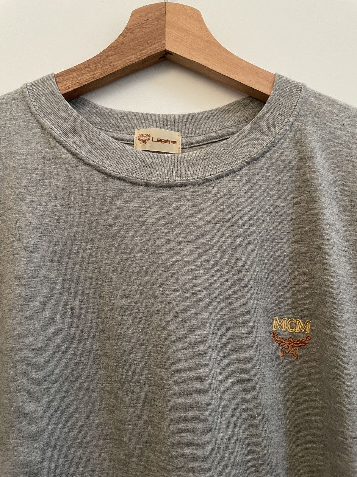 MCM × Vintage Vintage MCM Legere T-Shirt Size US L / EU 52-54 / 3 - 2 Thumbnail