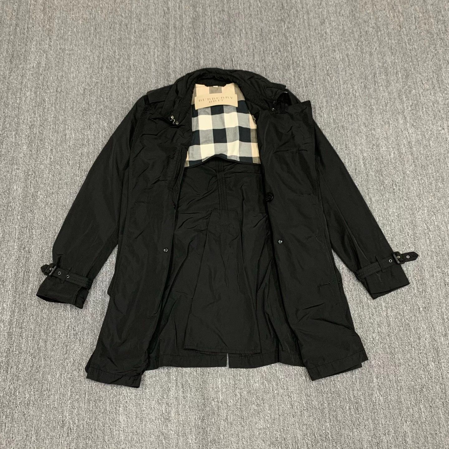 Burberry Burberry check nylon trench coat L 95 new Size US L / EU 52-54 / 3 - 6 Thumbnail