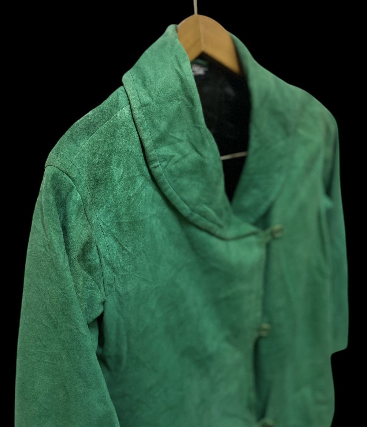 Lemaire × Loewe 🔥 Quick Sale 🔥 Loewe Madrid 1846 Green Leather Jacket Size M / US 6-8 / IT 42-44 - 2 Thumbnail