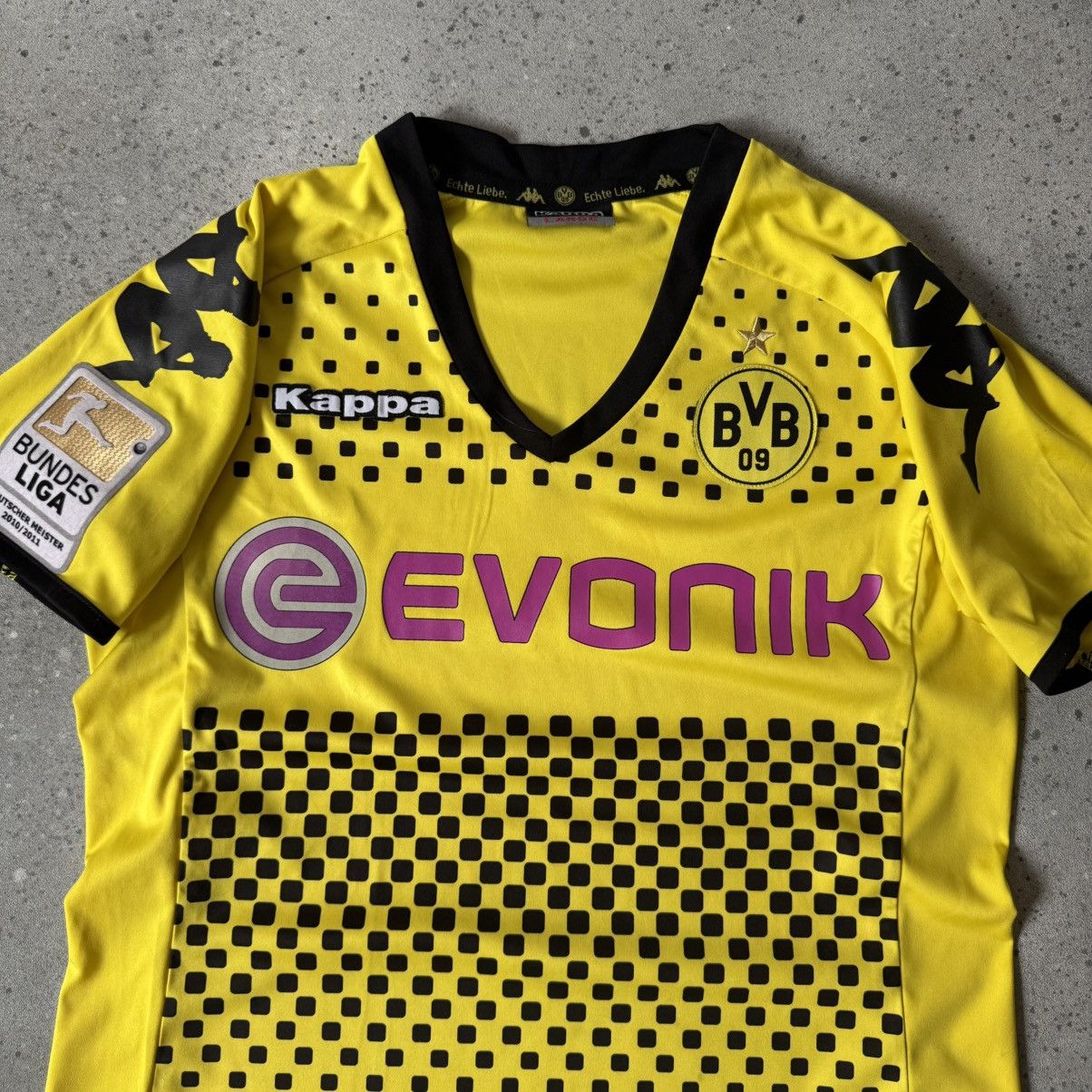 Kappa 2010/2011 Borrusia Dortmund Mario Gotze Kappa Soccer Jersey Size US L / EU 52-54 / 3 - 5 Thumbnail
