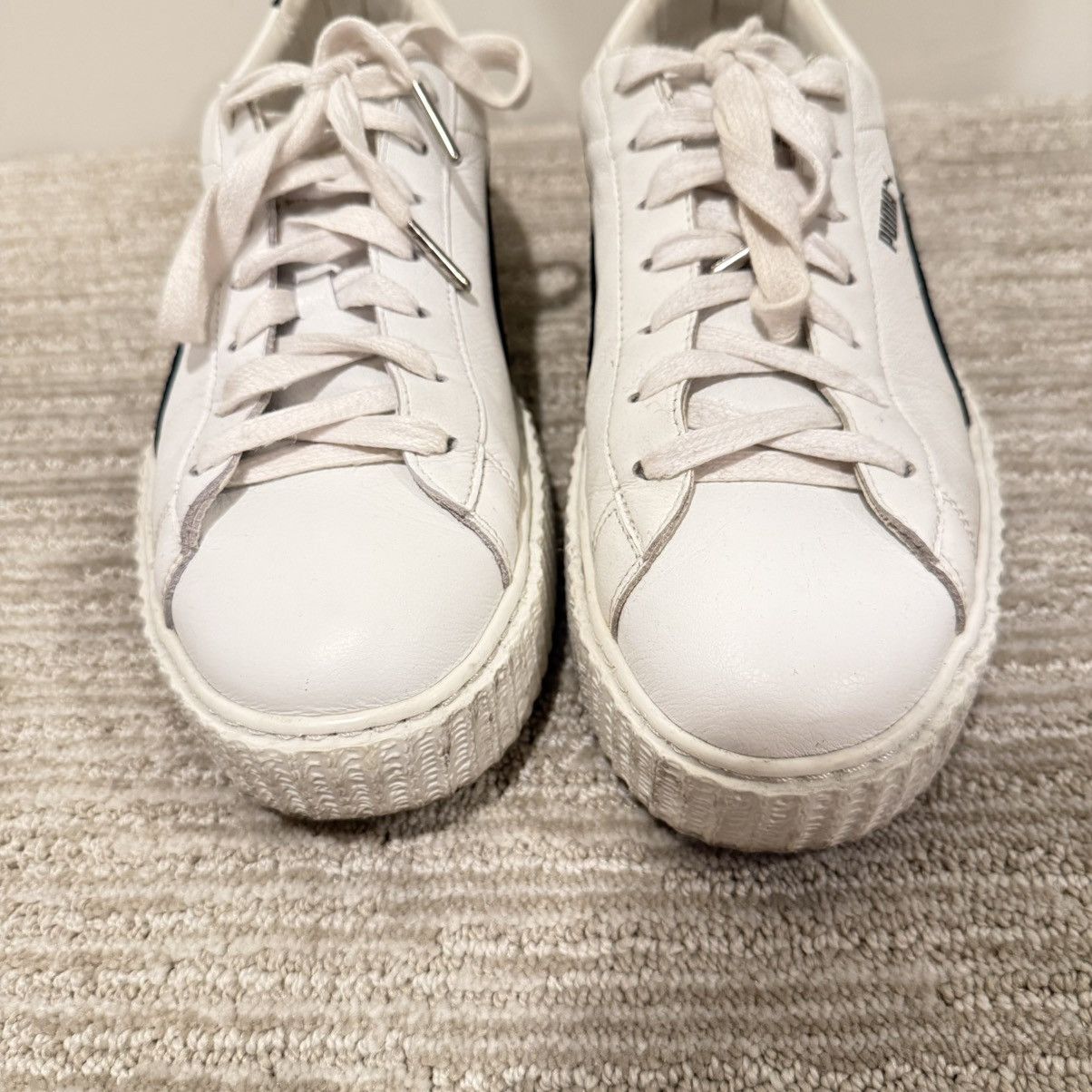 Fenty × Puma Rihanna Fenty x Puma Men’s Creeper Sneakers White Size 11 Size US 11 / EU 44 - 4 Thumbnail