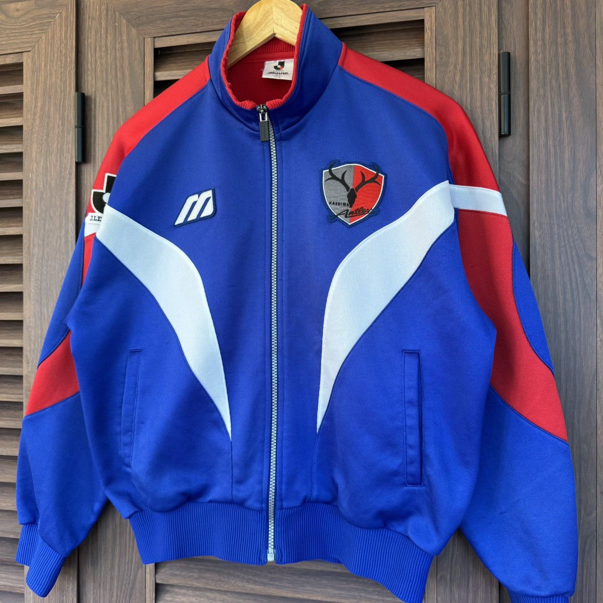Mizuno Vintage Kashima Antlers 1993-1995 Tracktop Size US L / EU 52-54 / 3 - 2 Thumbnail