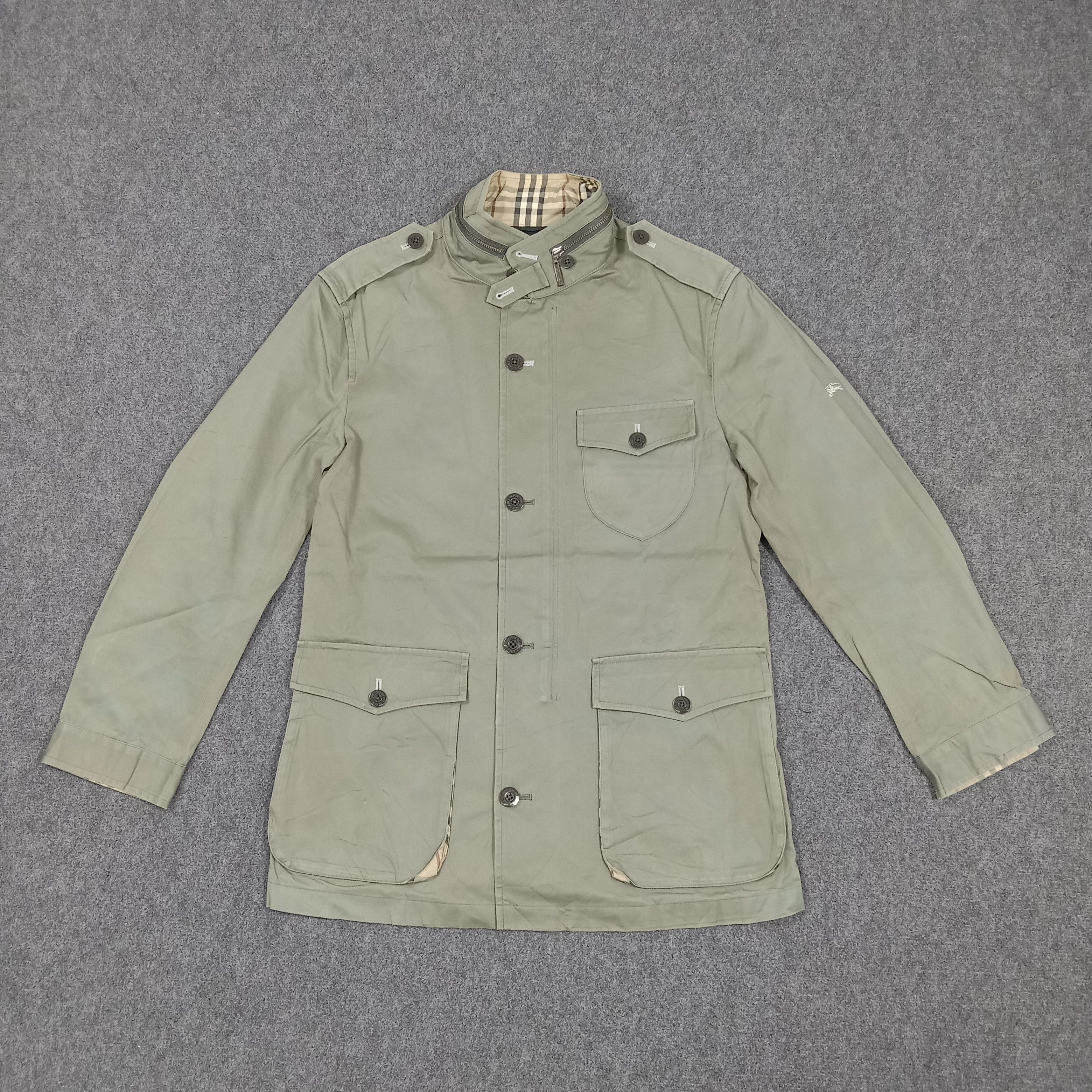 Burberry Burberry Black Label Military Field Jacket C287N18 Size US S / EU 44-46 / 1 - 1 Thumbnail