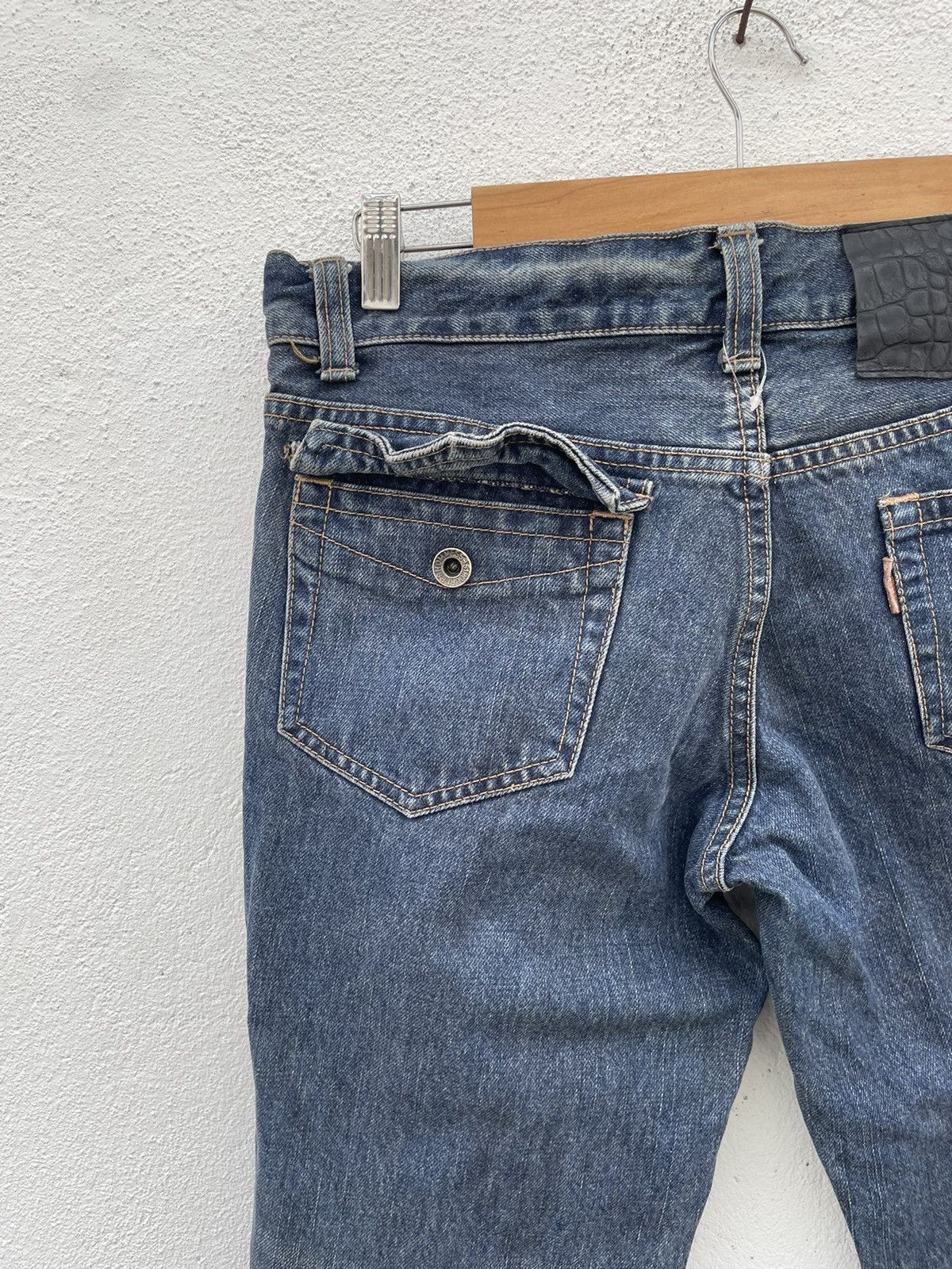 5351 POUR LES HOMMES 5351 Pour Les Hommes Flared Jeans Made In Japan Size US 30 / EU 46 - 11 Thumbnail