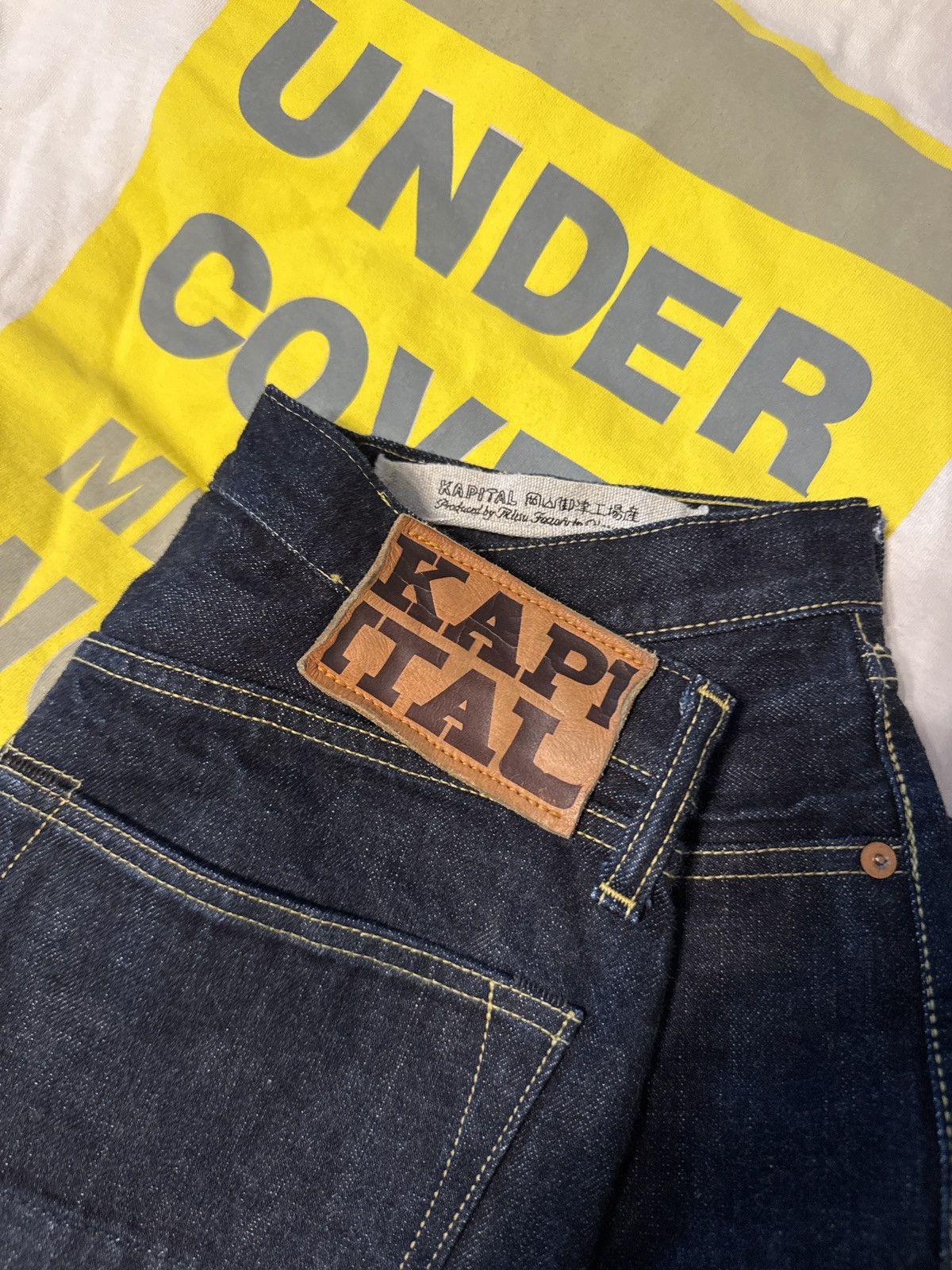 Kapital Kapital Straight Leg Men’s Jeans Size US 29 - 1 Thumbnail