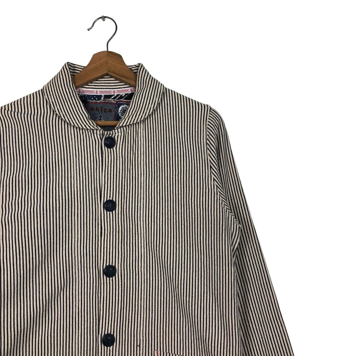 45rpm 🔥VINTAGE CHORE WORK JACKET BUTTON ANICA JAPAN Size US M / EU 48-50 / 2 - 7 Thumbnail