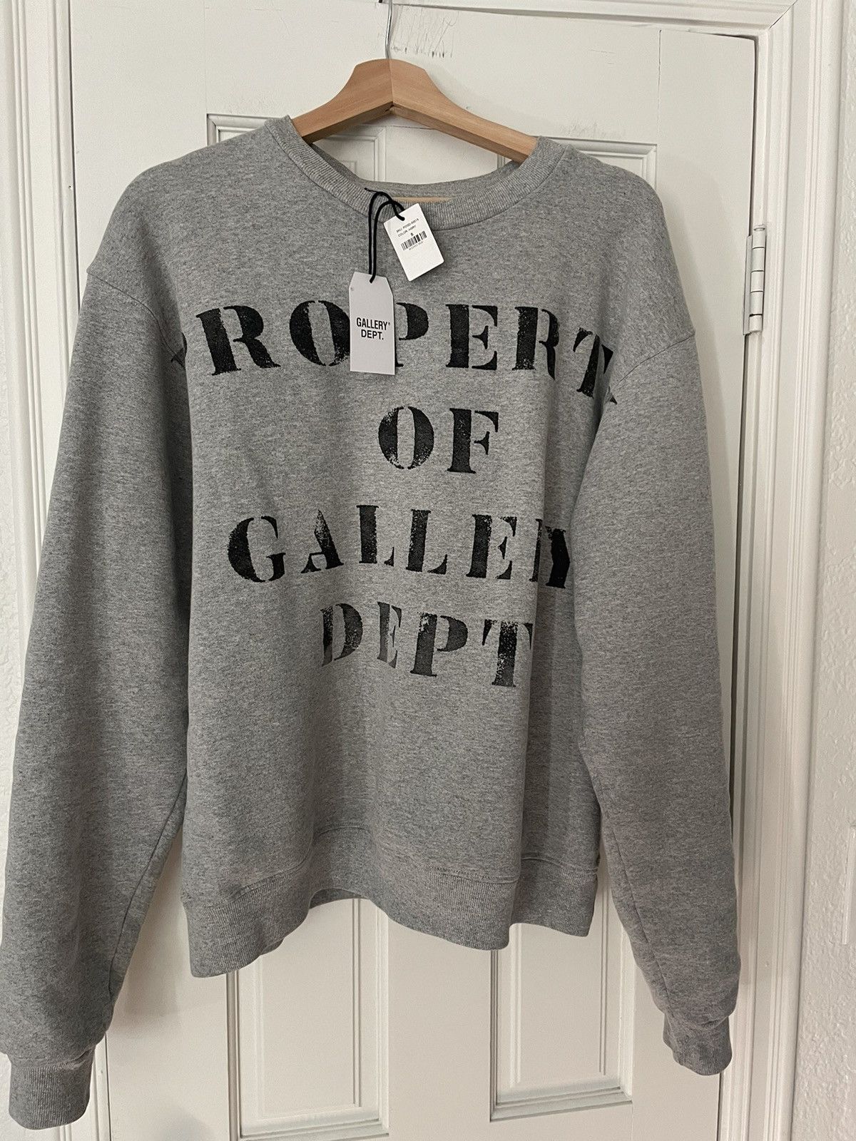 image of Gallery Dept Sweater in Grey, Men's (Size Small)