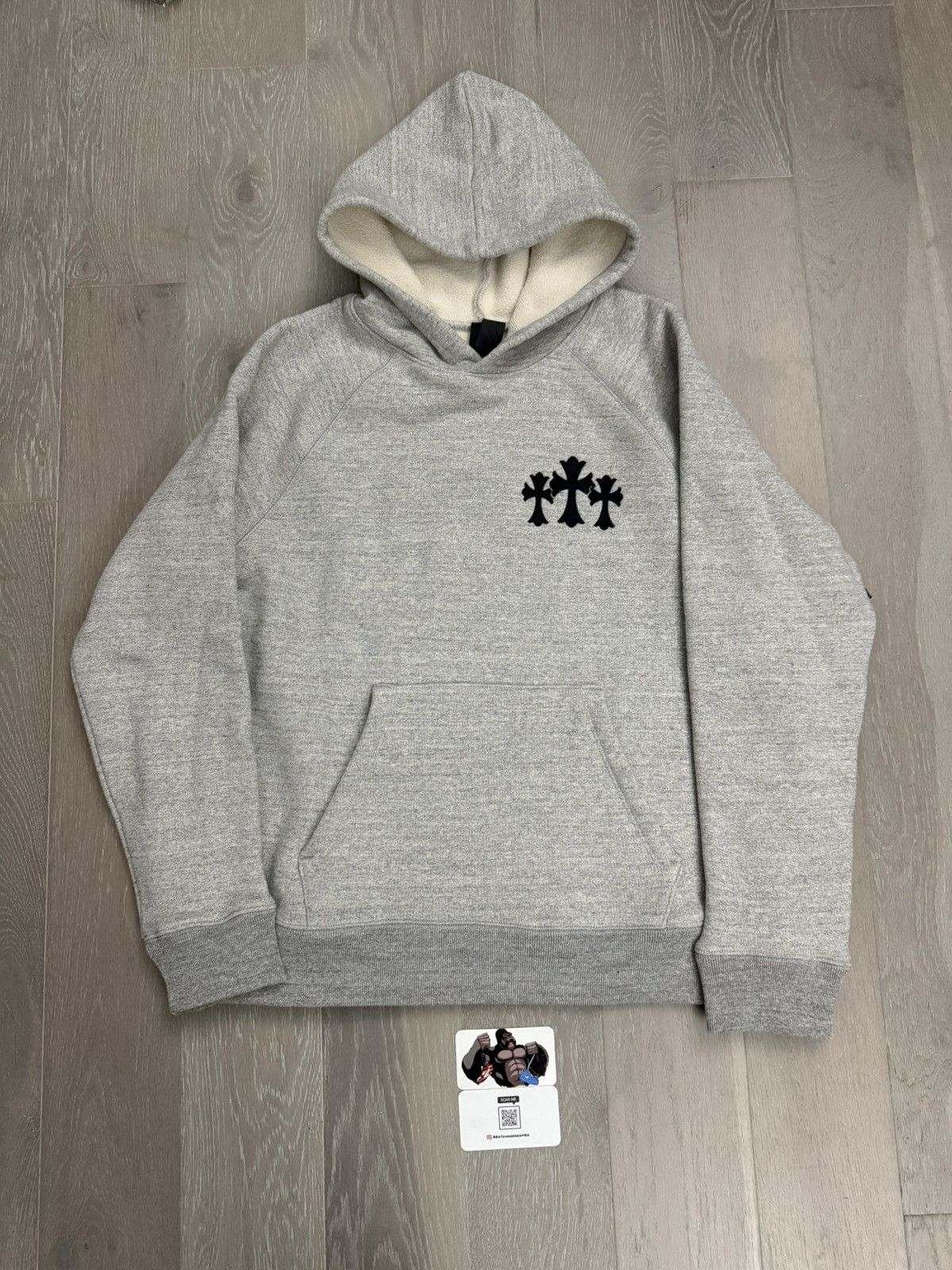 Chrome Hearts Chrome Hearts Cemetery Cross Seven-11 CH Logo Hoodie