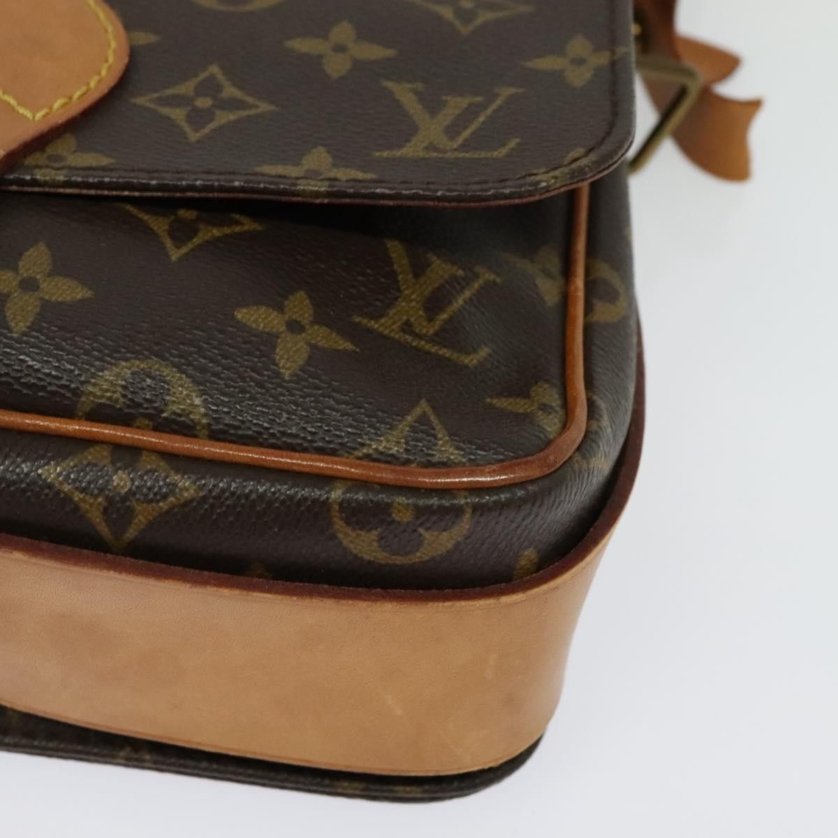 Louis Vuitton LOUIS VUITTON Monogram Cartouchiere MM Shoulder Bag M51253 Size ONE SIZE - 16 Thumbnail