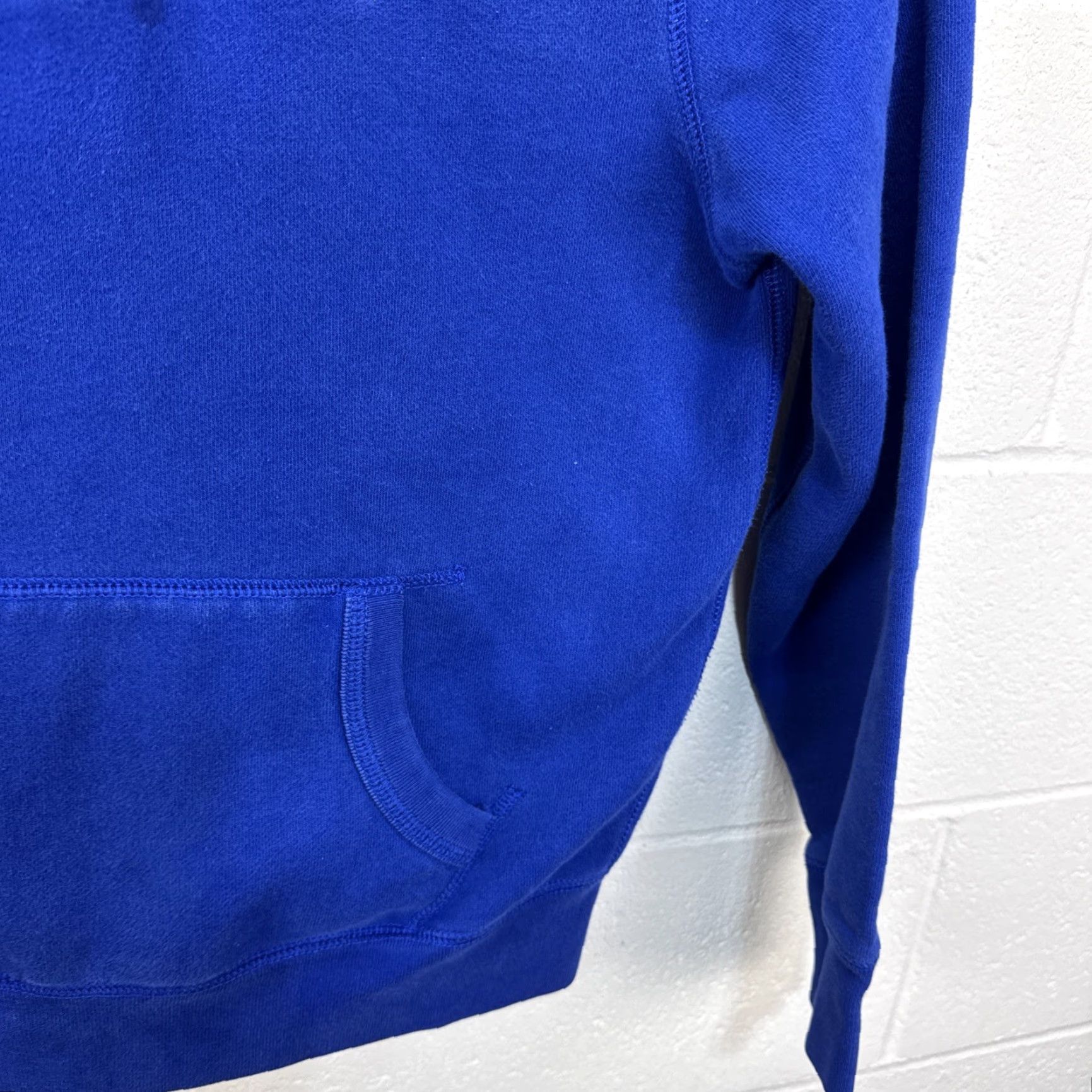 Polo Ralph Lauren Polo Ralph Lauren Hoodie Mens M Blue Pony Henley 2 Button Drawstring Faded Size US M / EU 48-50 / 2 - 7 Thumbnail