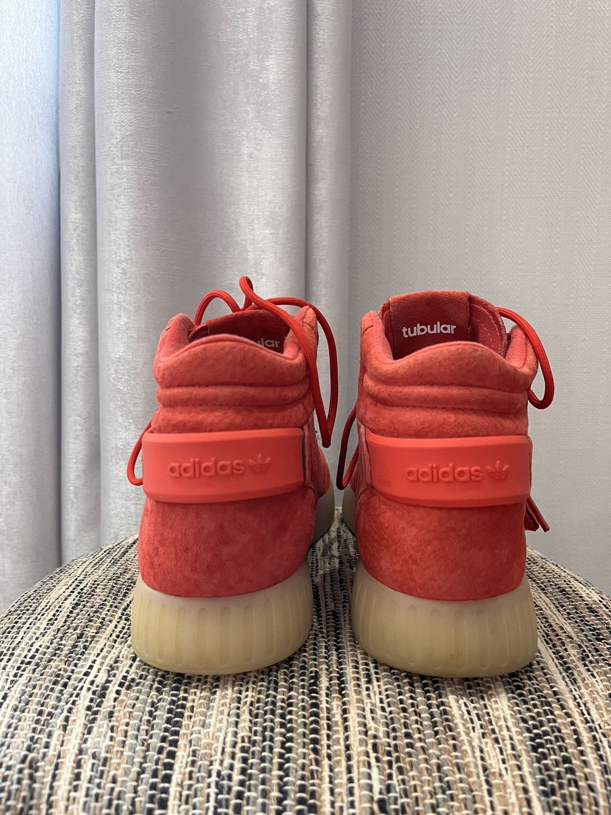 Adidas × Vintage Adidas Tubular red sneakers Size US 8 / EU 41 - 4 Thumbnail