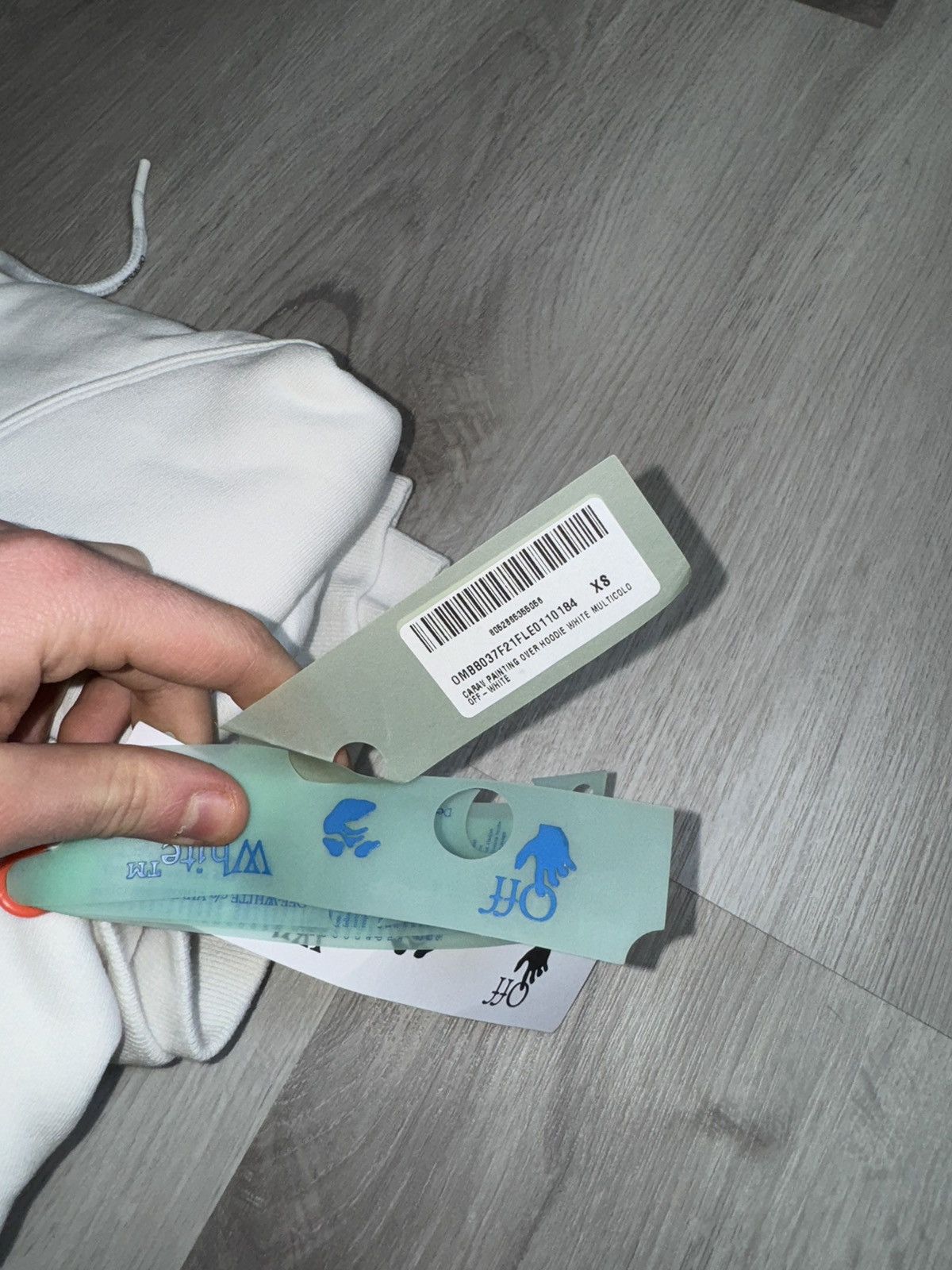 Off-White Off White Painting Hoodie / $950 Size US XS / EU 42 / 0 - 6 Thumbnail