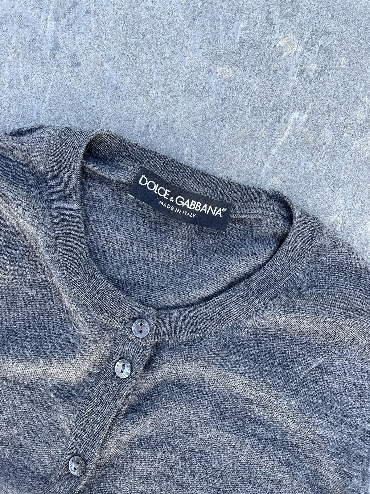 Dolce & Gabbana Vintage Dolce Gabbana Knit Y2K Pull Over Cardigan Luxury Size S / US 4 / IT 40 - 4 Thumbnail