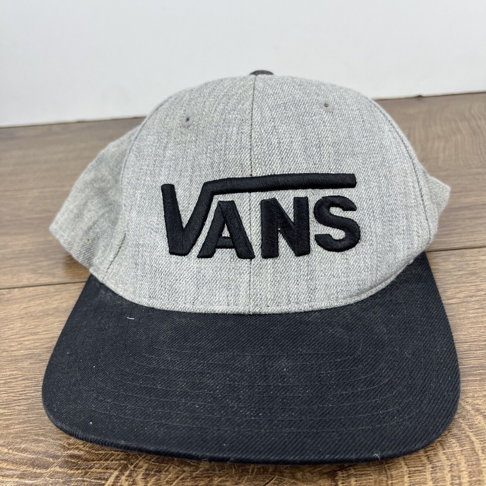 Vans VANS Snapback Hat Vans Gray Hat Adjustable Adult Size Hat Gr Size ONE SIZE - 6 Thumbnail
