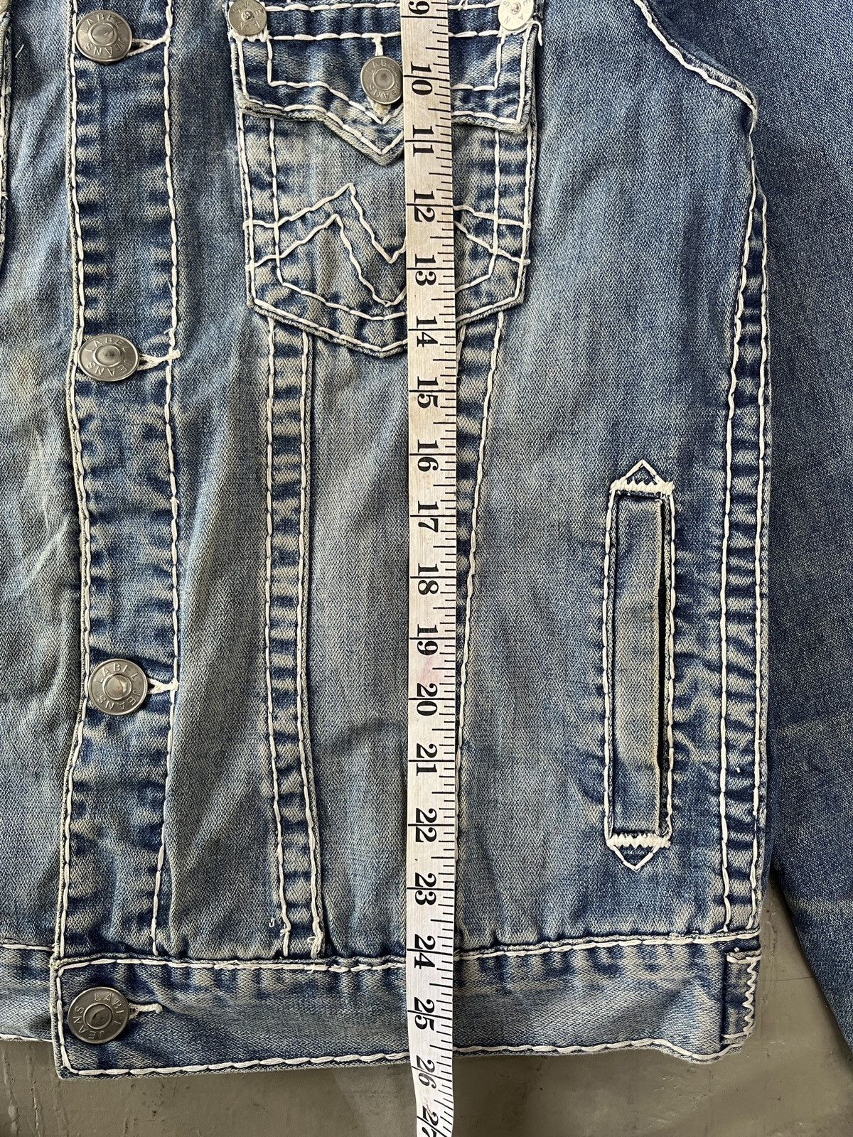 True Religion Vintage Label Jean True Religion Style Trucker Jacket Size US S / EU 44-46 / 1 - 5 Thumbnail