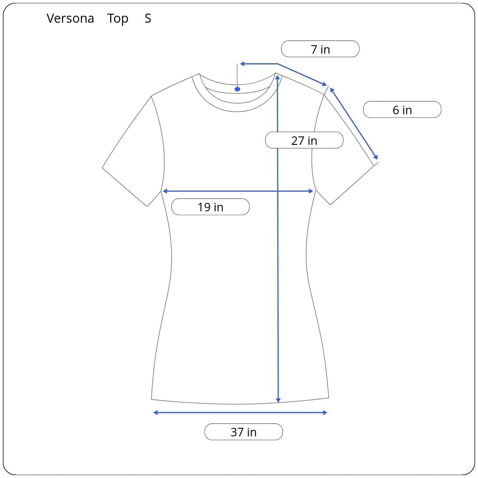 Other Versona Short Sleeve Top Women's Size Small Size S / US 4 / IT 40 - 5 Thumbnail