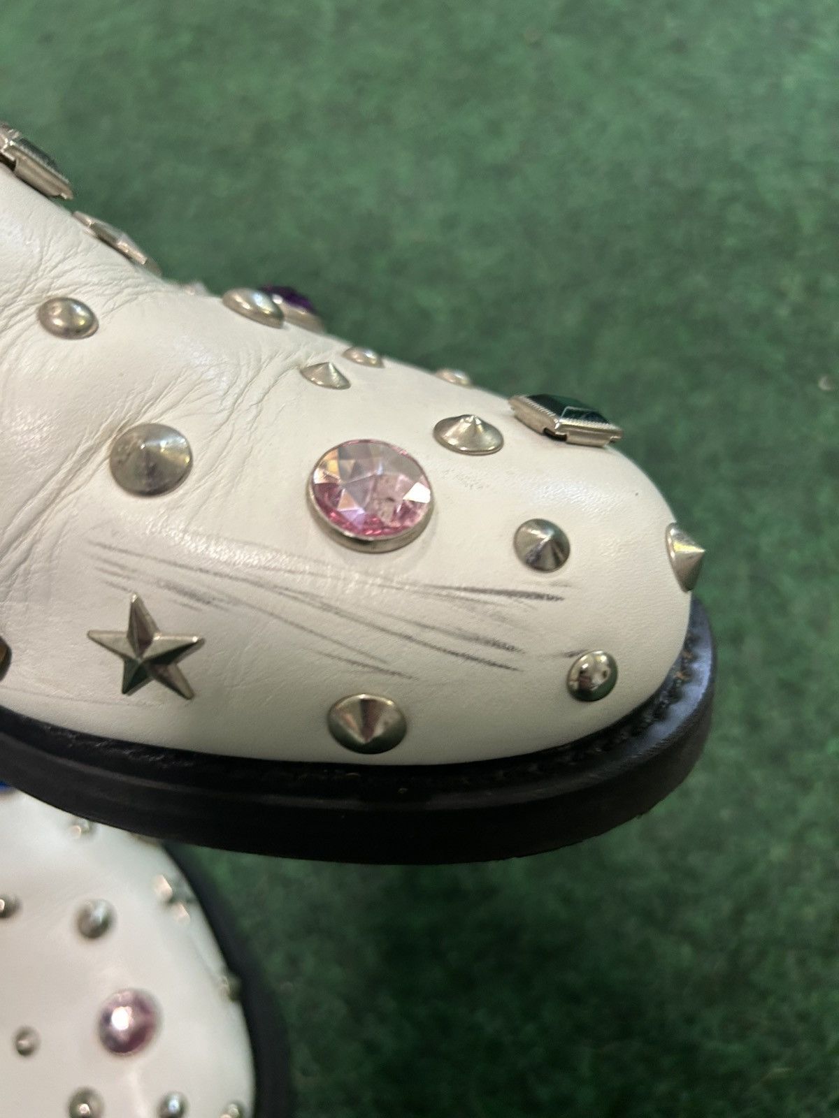 Comme des Garcons AW02 Junya Watanabe Jeweled Mules Size US 7 / EU 40 - 5 Thumbnail