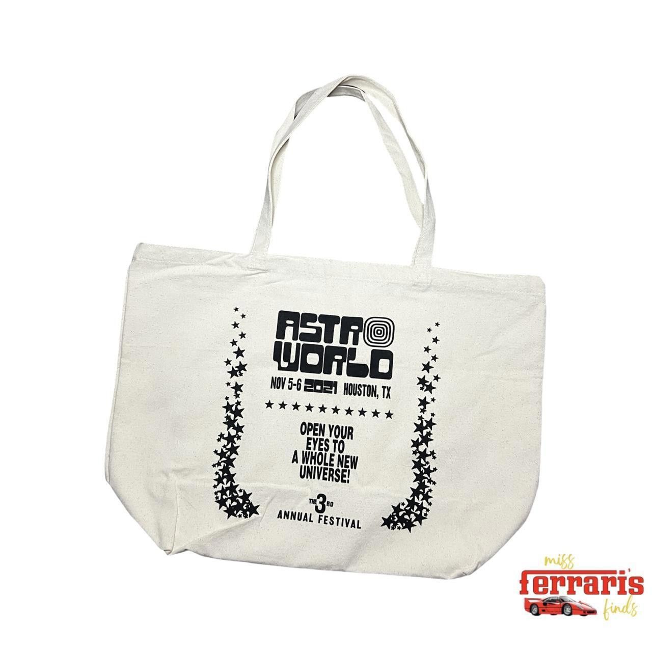 Travis Scott Travis Scott Astroworld Festival 2021 Tote Bag Houston TX Size ONE SIZE - 1 Thumbnail