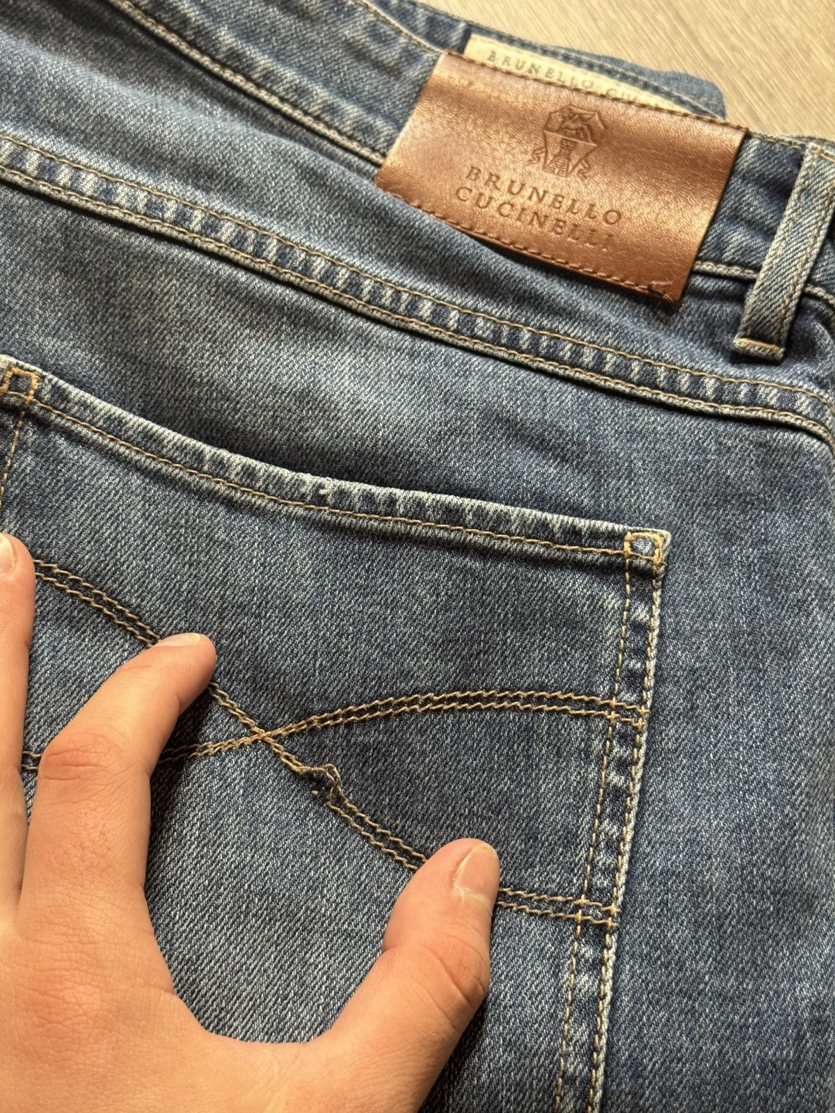 Brunello Cucinelli Brunello Cucinelli Denim jeans Size US 34 / EU 50 - 19 Thumbnail