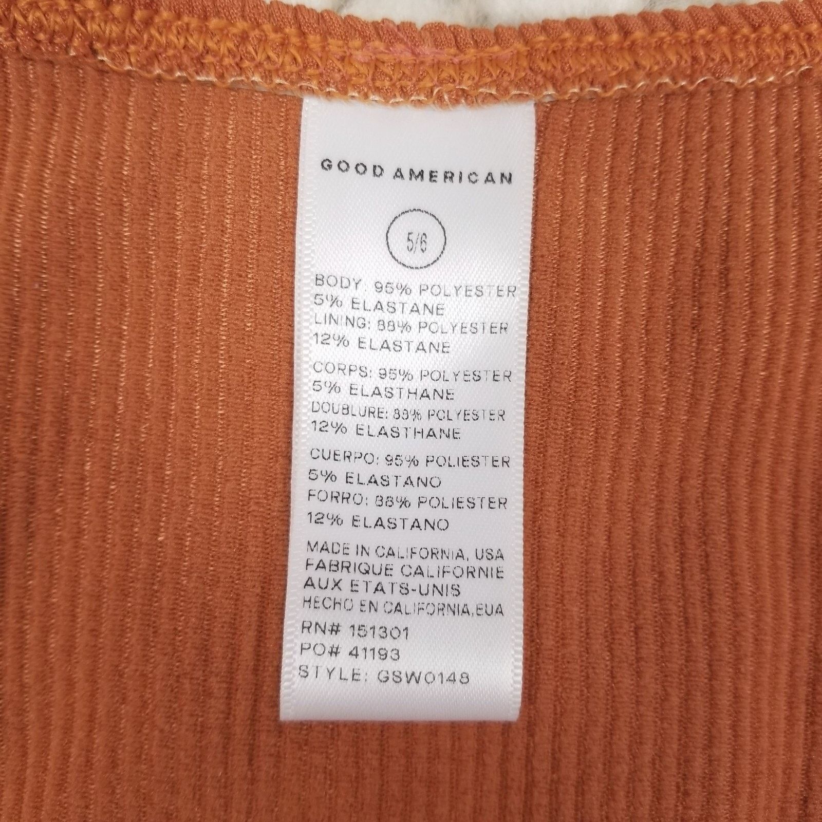Good American NWT Good American Always Fits Good Cheeky Bikini Bottoms 2X Size ONE SIZE - 4 Thumbnail