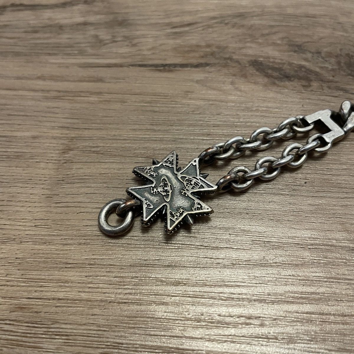 Vivienne Westwood Vivienne Westwood Heavy Metal Anchor Orb Bracelet Size ONE SIZE - 5 Thumbnail